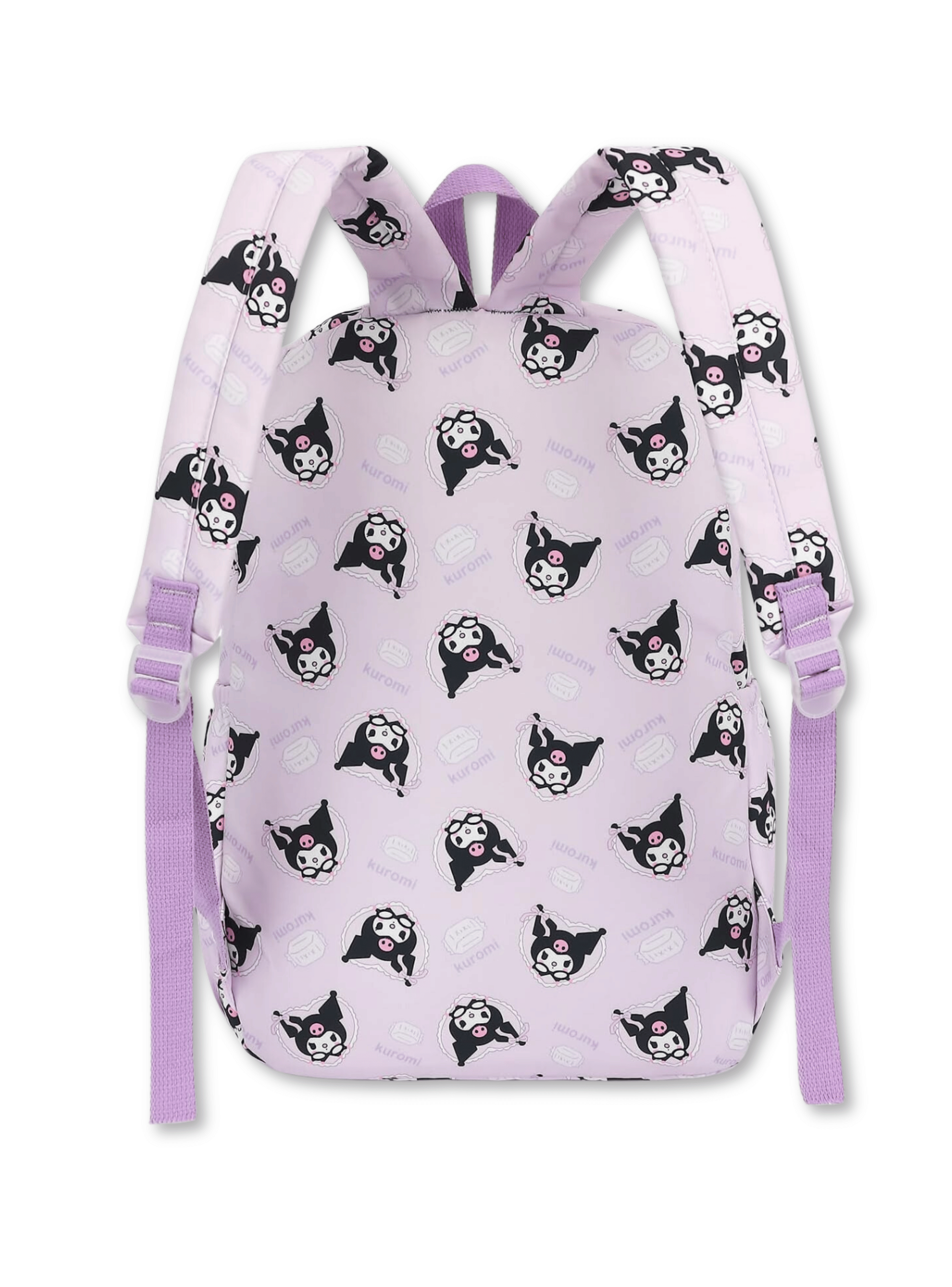 Mochila Sanrio Anime 43cm Juvenil y Escolar Kuromi-2