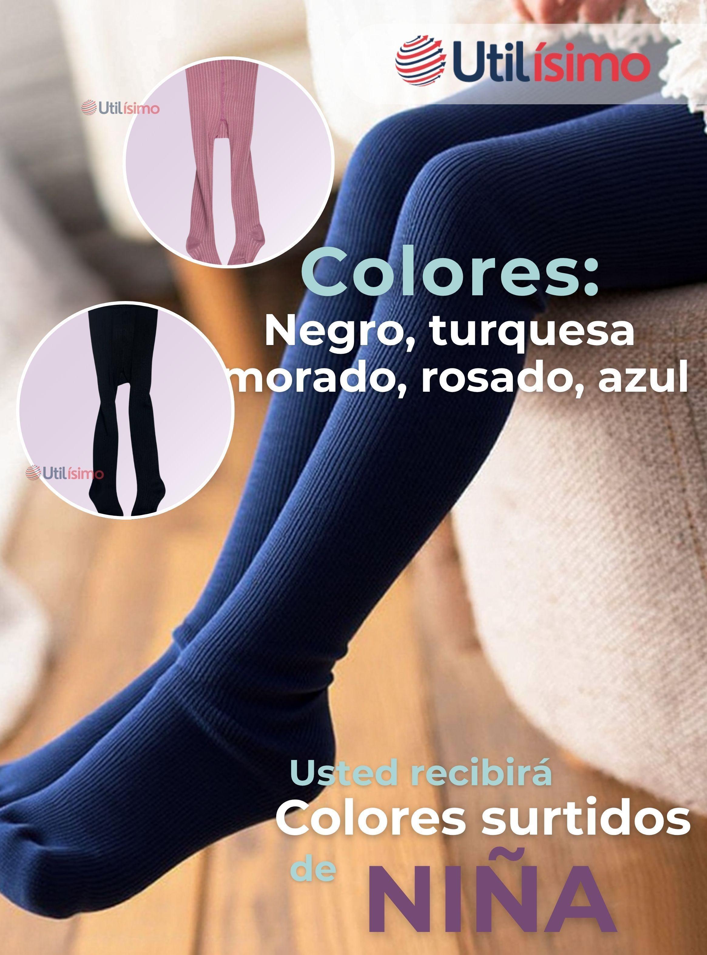 Pack 3 Pantys Primera Capa Unicolor Surtido Ballerina Niña-1