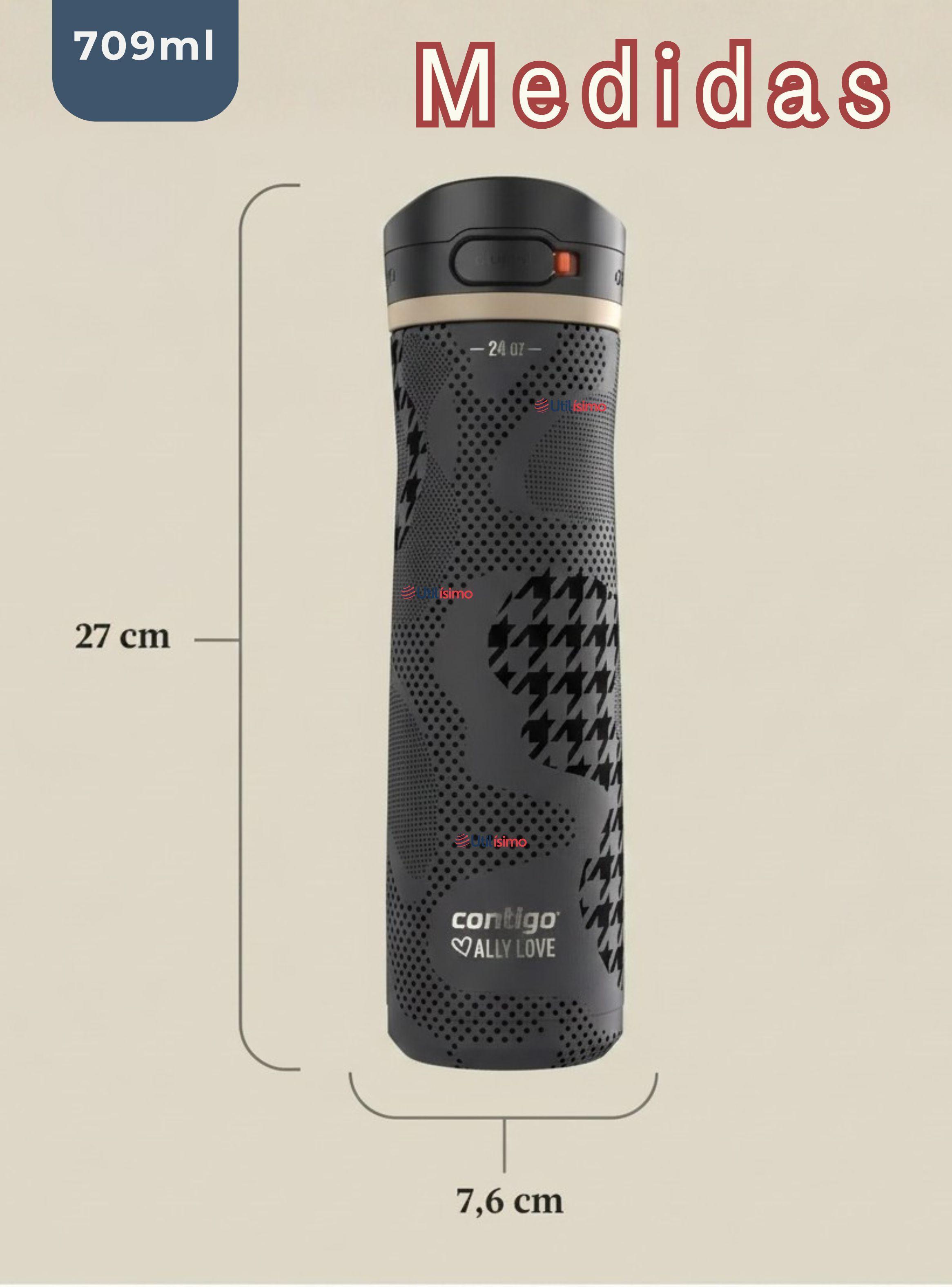 Vaso Térmico Contigo 709 ml Ally Love Jackson Chill 2.0 Acero Inoxidable 24Oz Licorice-2