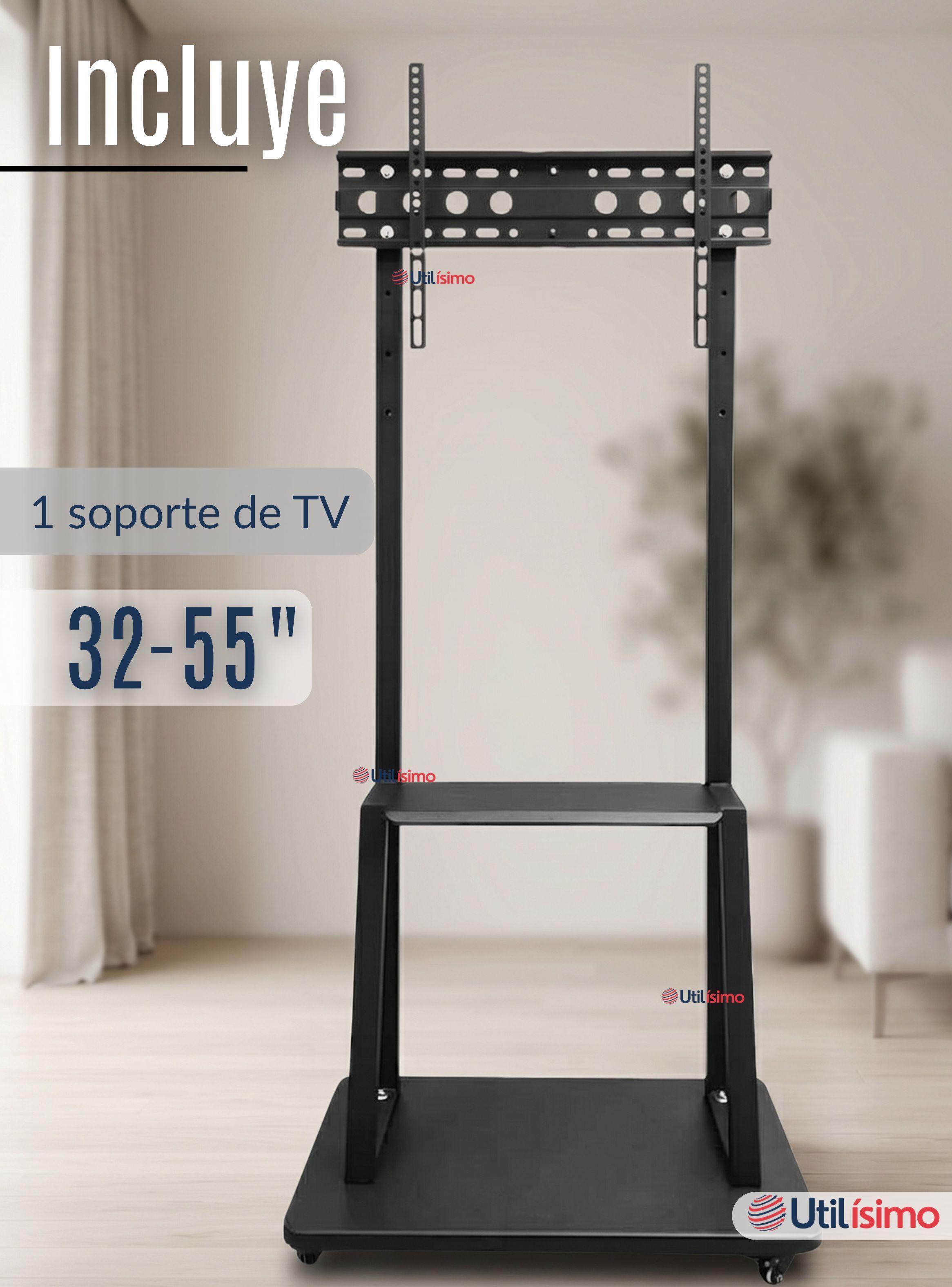 Soporte Base TV Móvil Con Ruedas 32¨ a 55´pulgadas 55kg Soporte TV Portátil -2
