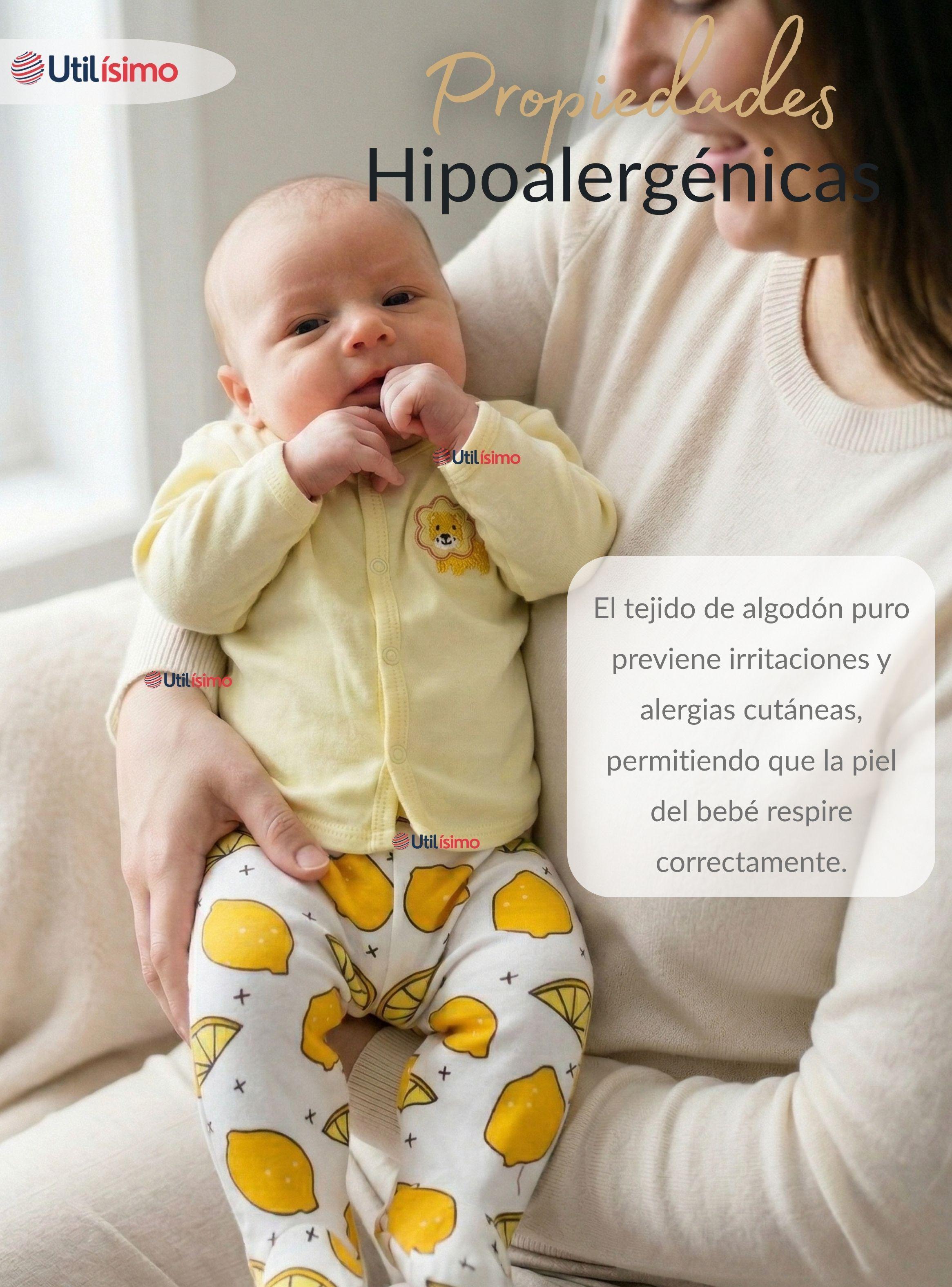 Set Ajuar Bebé 8 Piezas Surtido NIÑO 100% Algodón-7