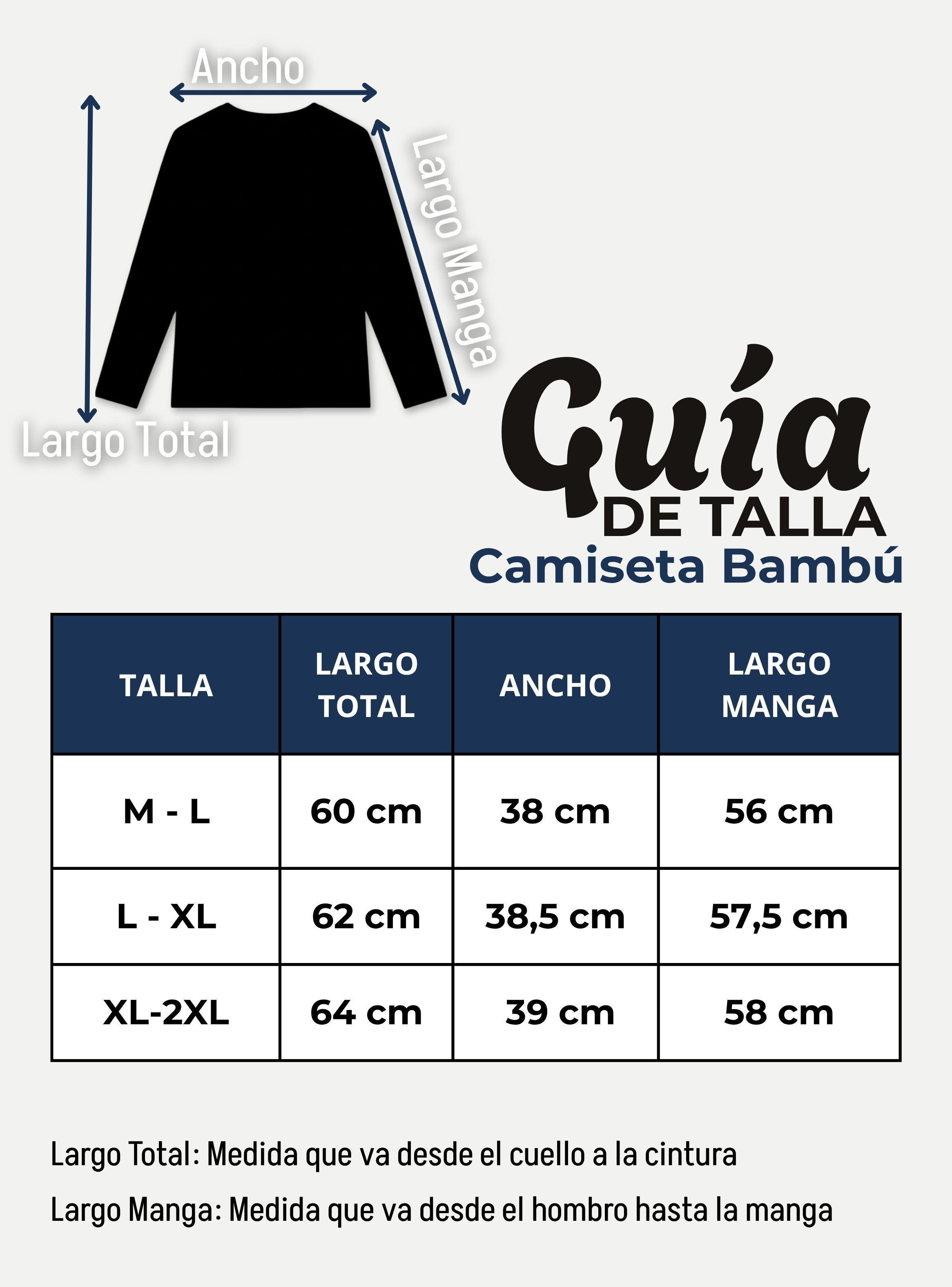 Pack 3 Camisetas Poleras Bambú Primera Capa Manga Larga Color Negro Mujer-3