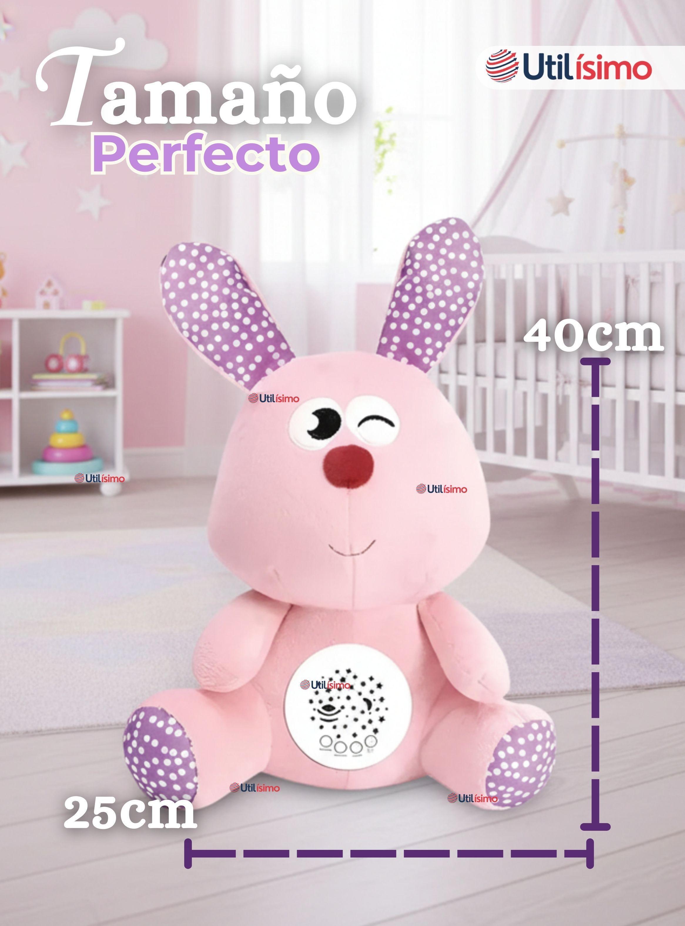 Peluche Conejo Espantacuco Con Luz Y Sonido Para Bebé Niño Niña-2