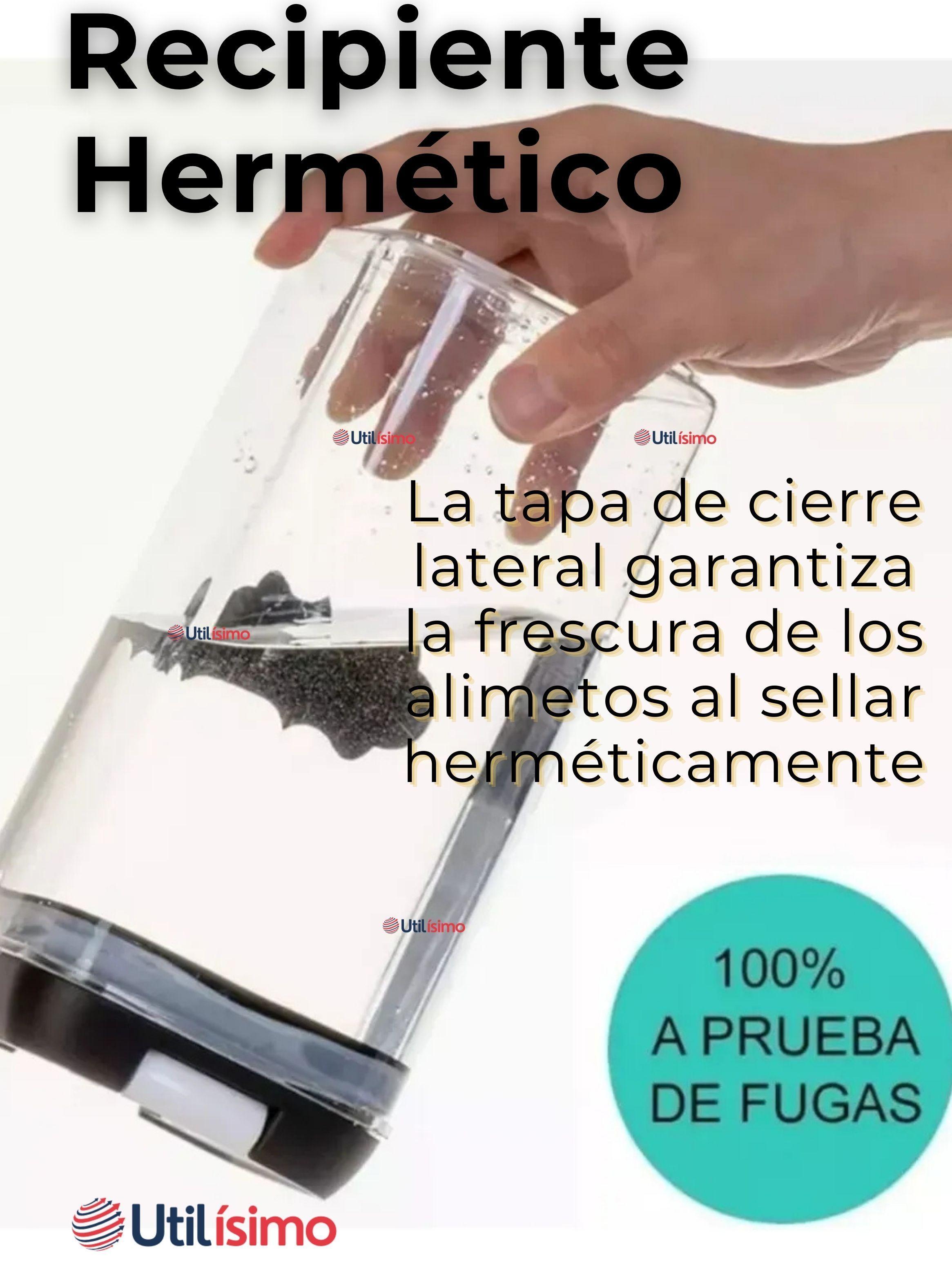 Set Contenedor de Alimentos 7 Piezas Herméticos Plástico Cocina Despensa-5