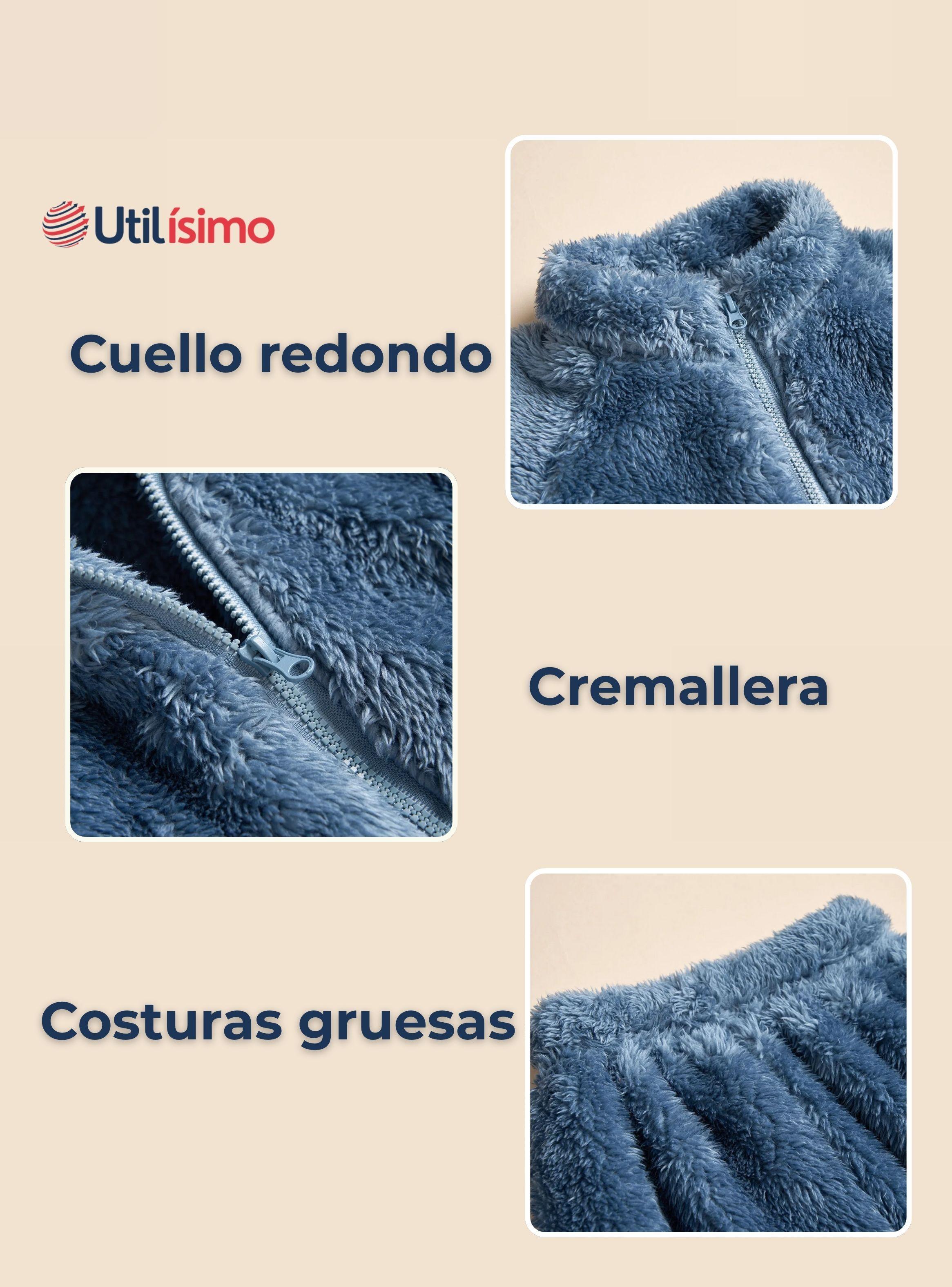 Conjunto Frizado Polar 2 Piezas Niño Azul-3