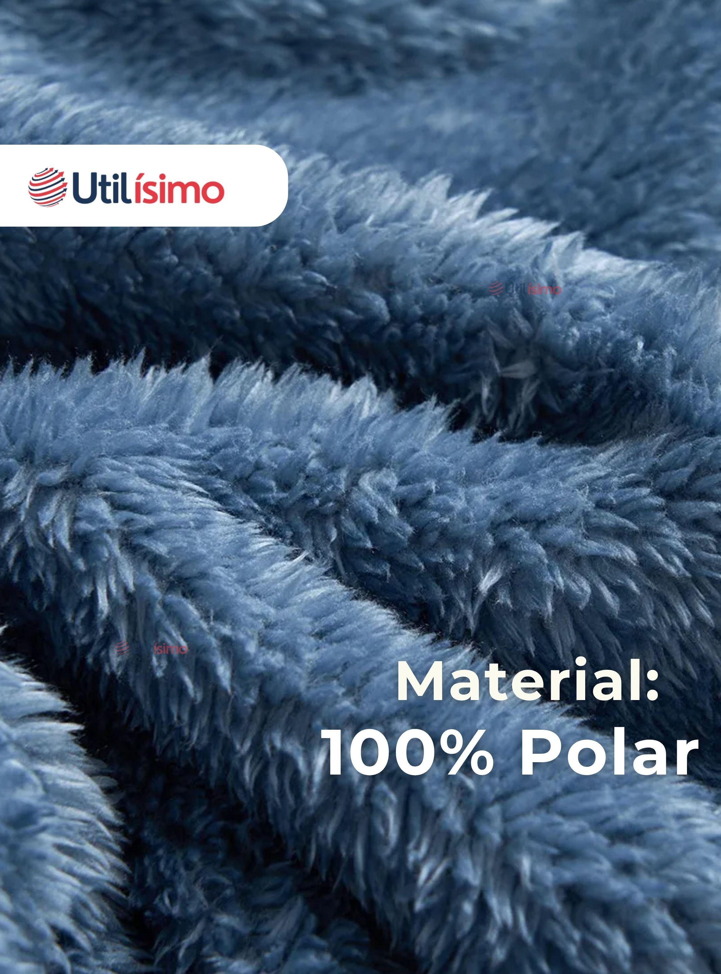 Conjunto Frizado Polar 2 Piezas Niño Azul-4