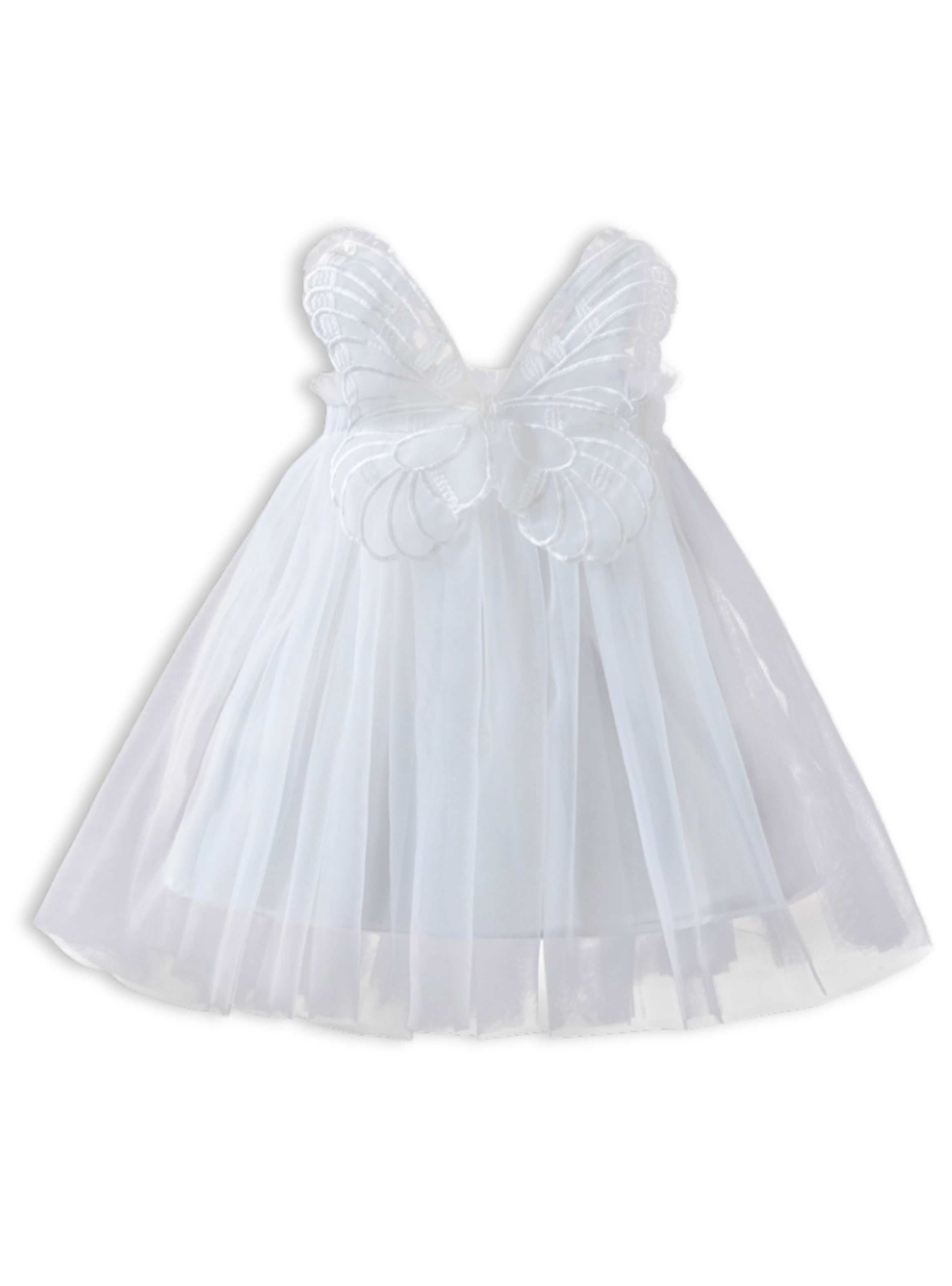Vestido Tutú para niña 6 Meses a 4 Años Dulce Mariposa-0