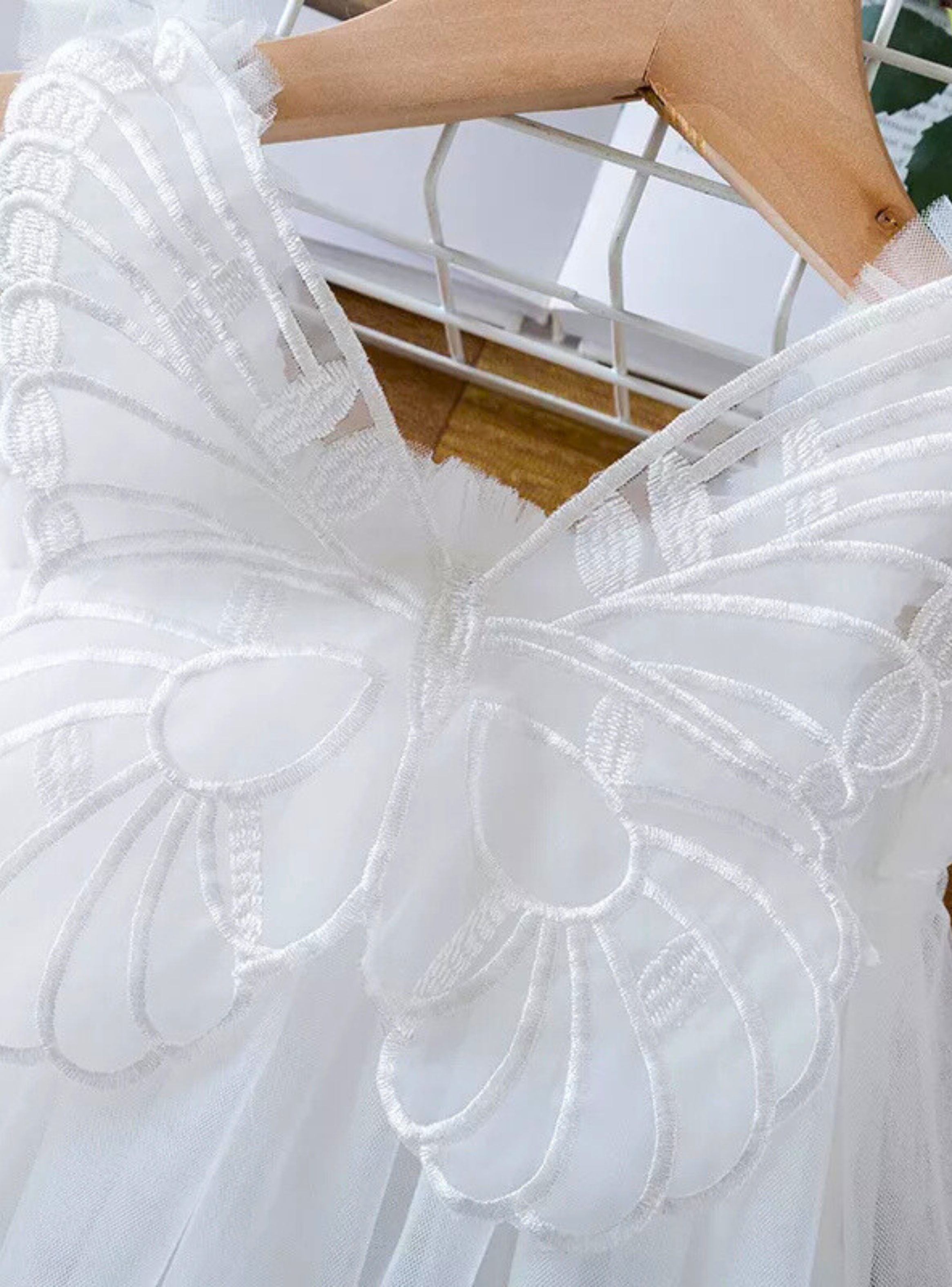Vestido Tutú para niña 6 Meses a 4 Años Dulce Mariposa-5