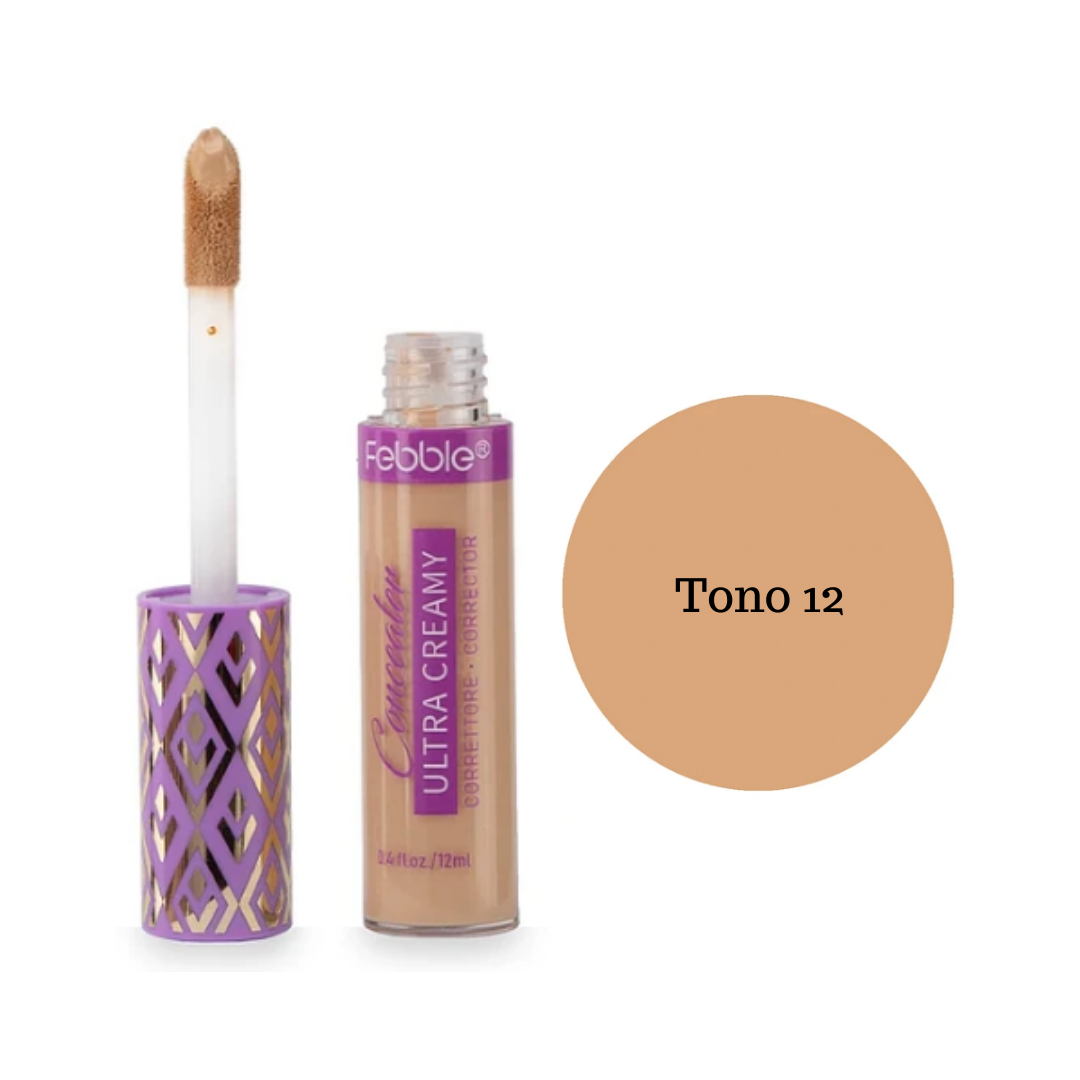 Corrector Ultra Creamy Febble 12ml T12-0