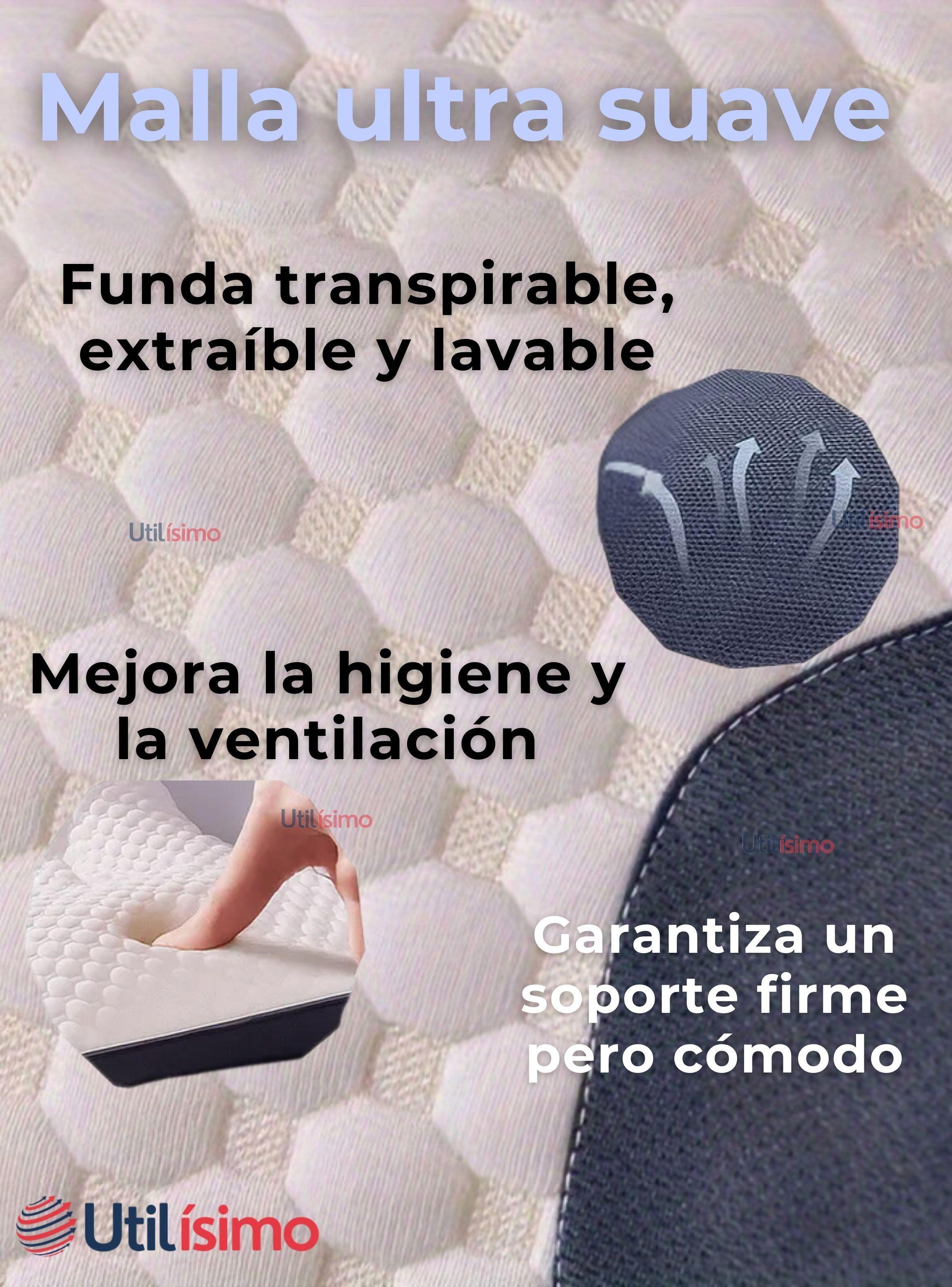 Almohada Ortopédica Ergonómicas Para Cuello y Cervical Algodón-4