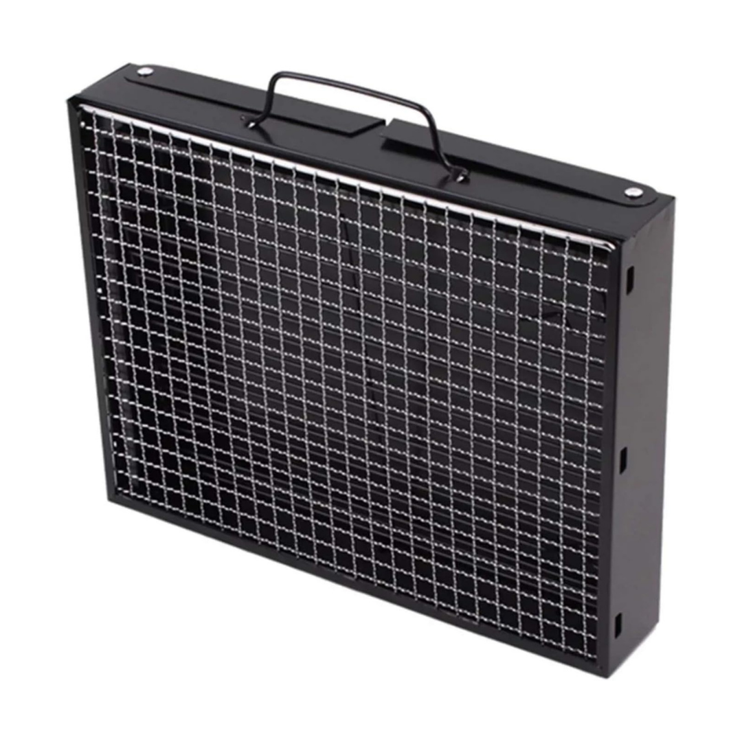 Mini Parrillera Plegable Portátil de Carbón-4