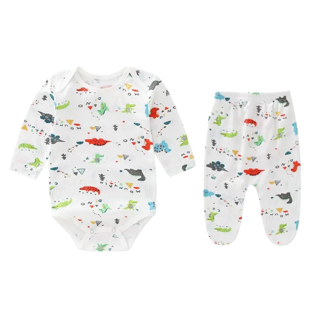 Conjunto 2 Piezas Pantalón Body Bebé Niño Jump Kids Surtido-2
