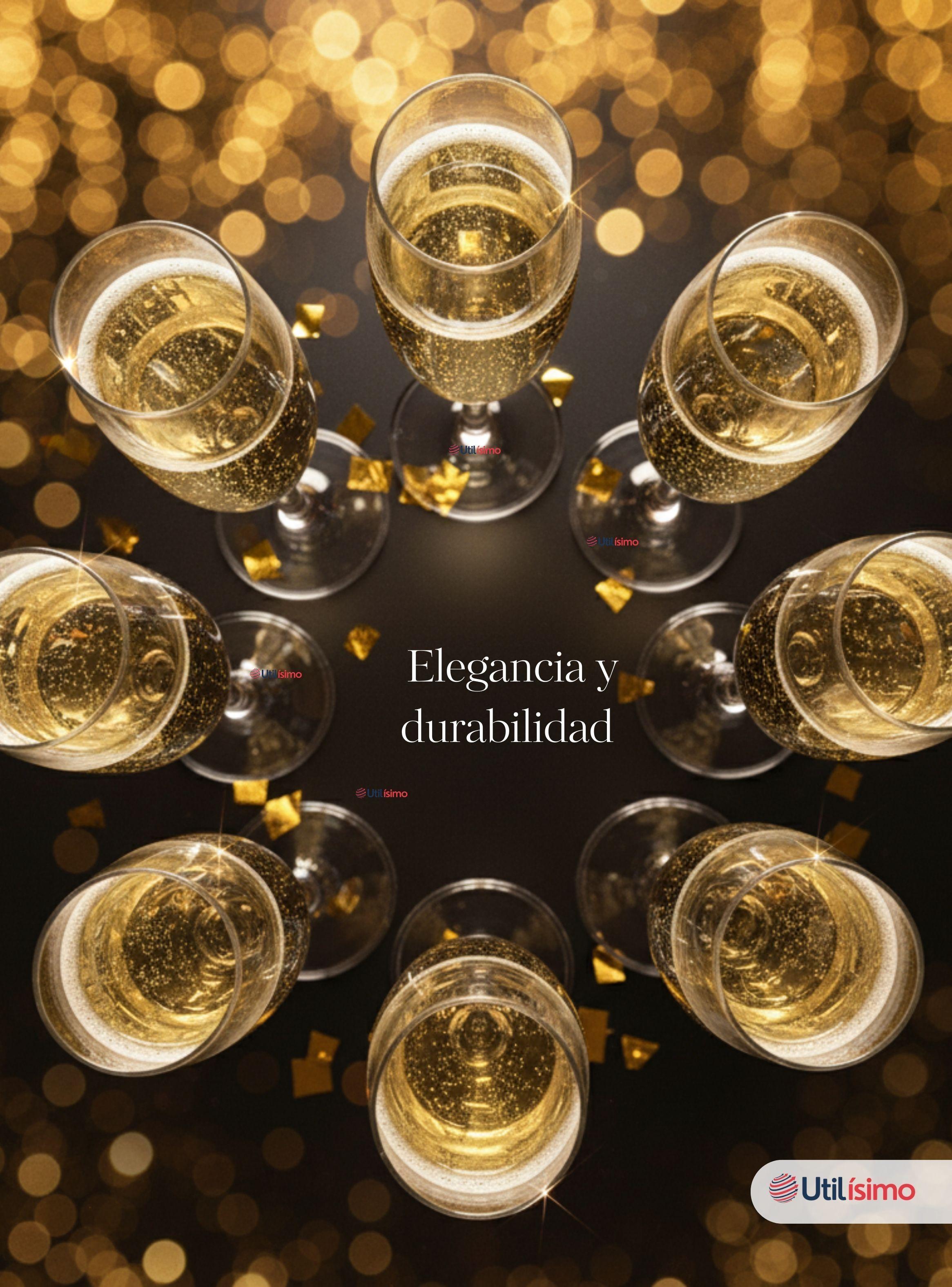 Set de 6 Copas de Champaña Espumante 180 ml-7