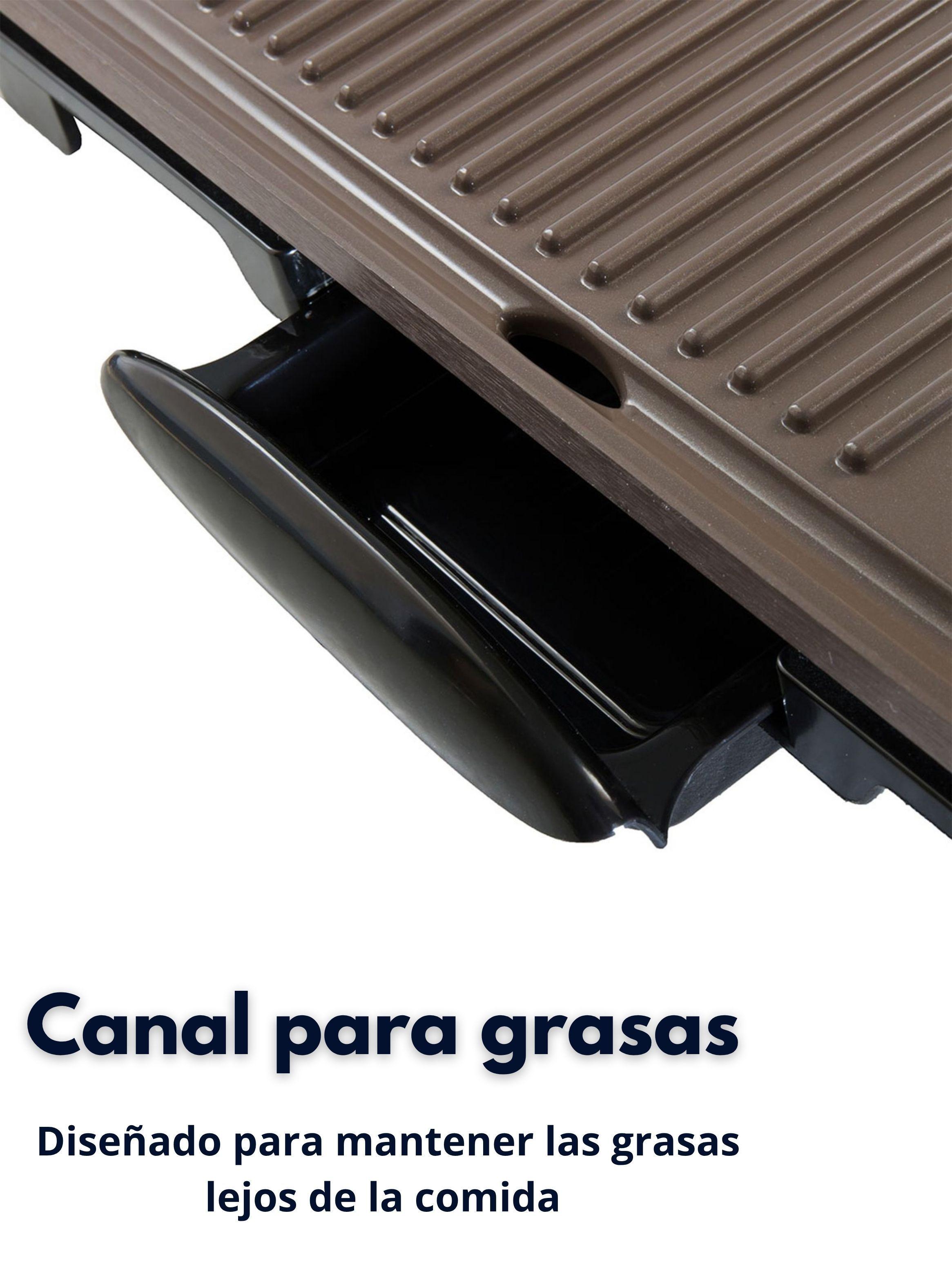 Parrilla eléctrica Oster® con Recubrimiento Bioceramic® CKSTGR5085-3