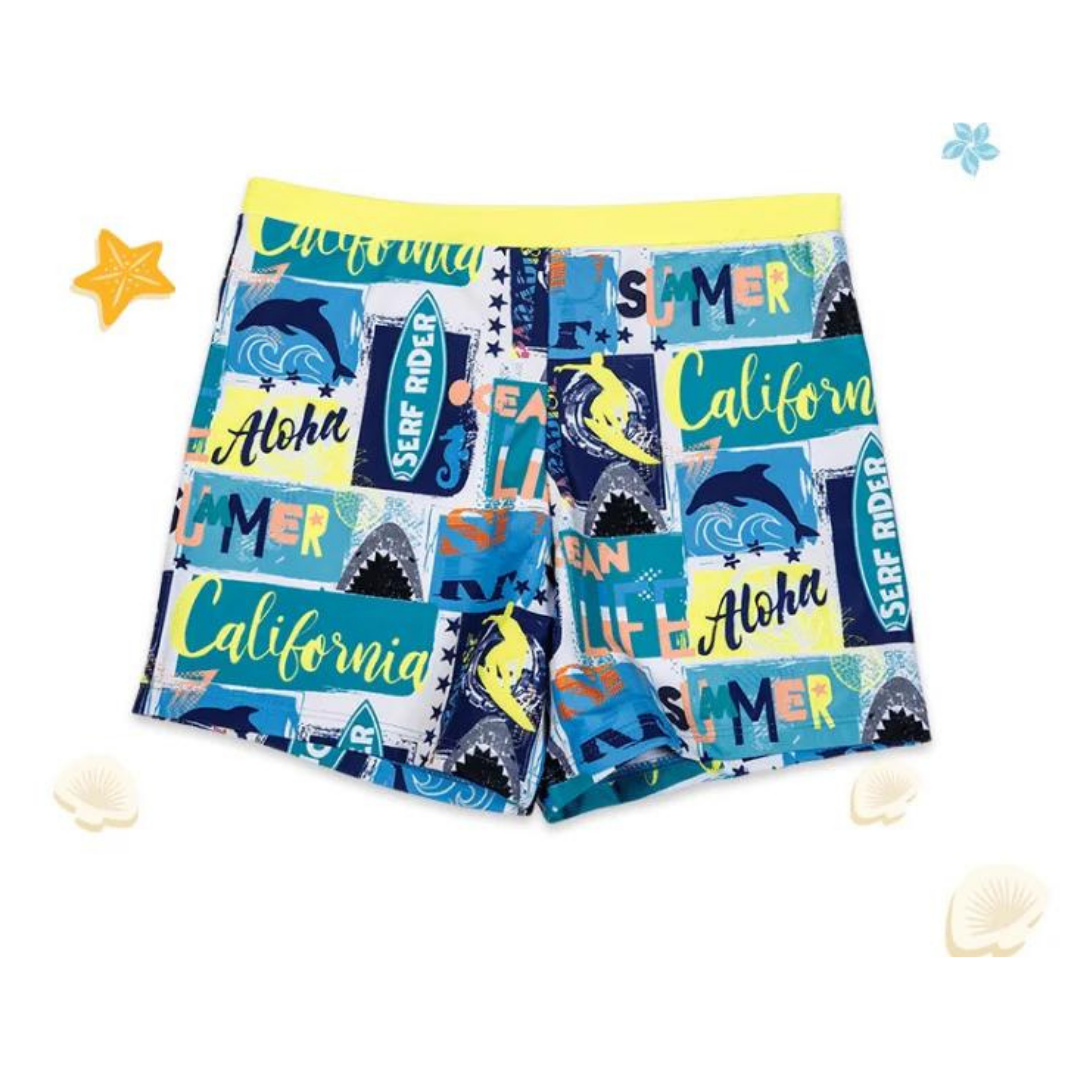 Short Traje De Baño Estampado Para Niño Jump Kids Surtido-1