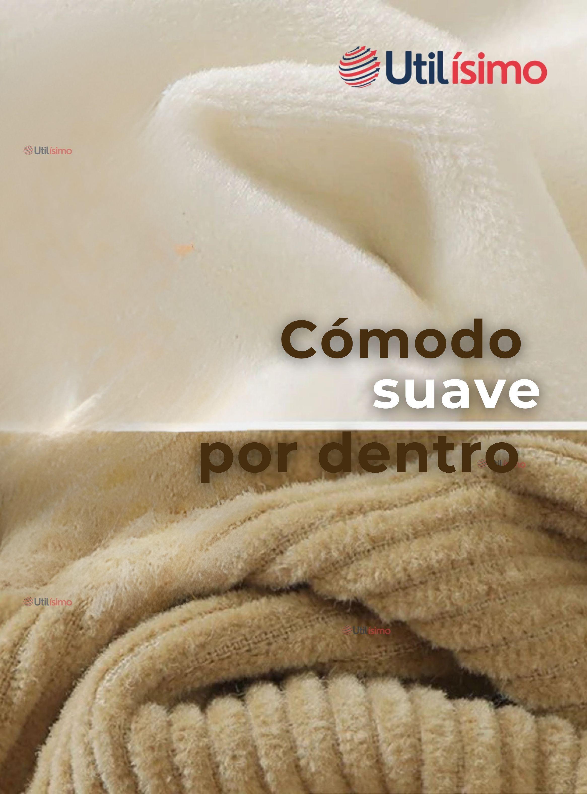 Buzo Cotelé forrado en Polar Niño Pantalón Beige-3