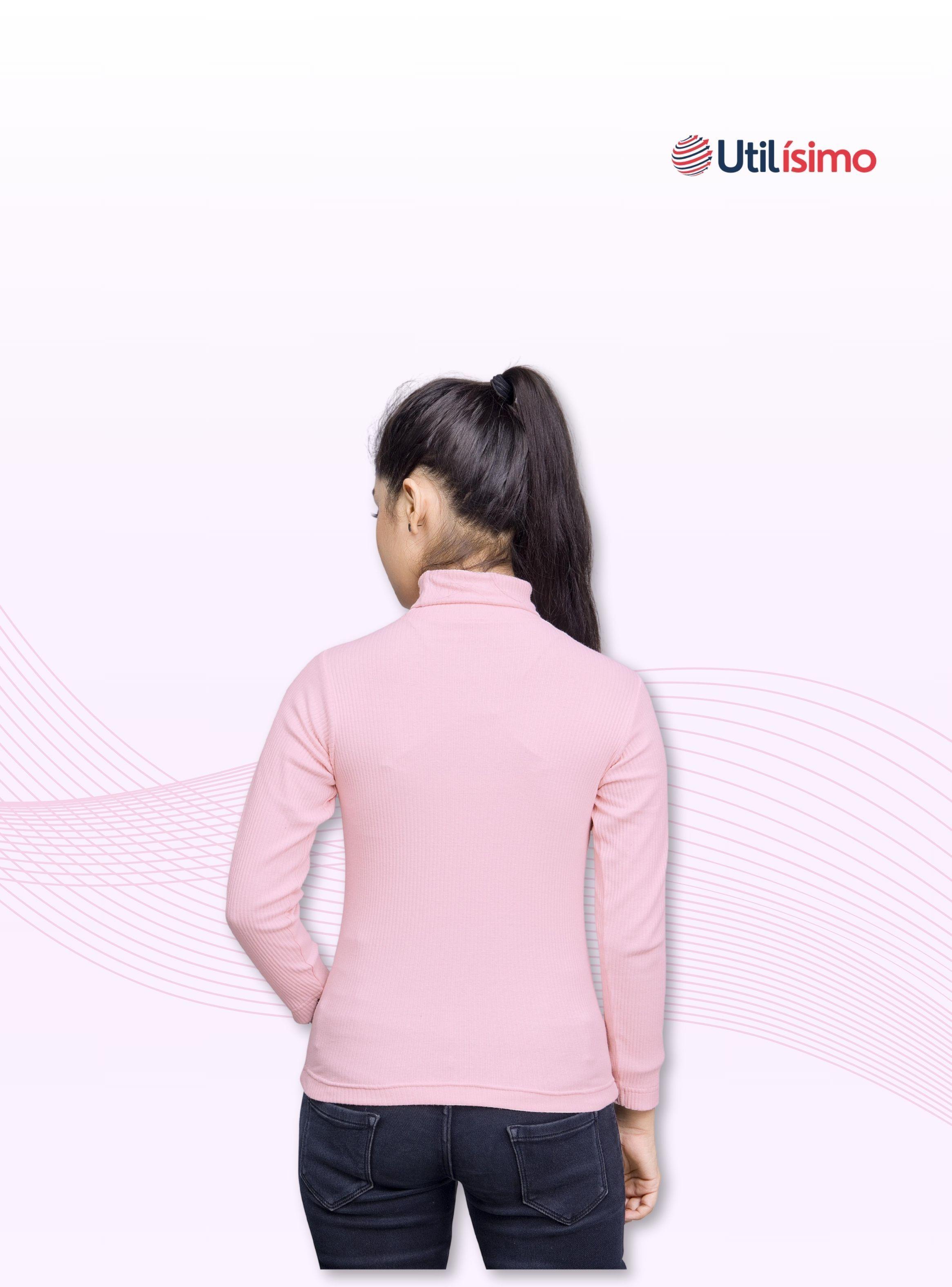 Camiseta Polera Bambú Beatle Niña Primera Capa-3