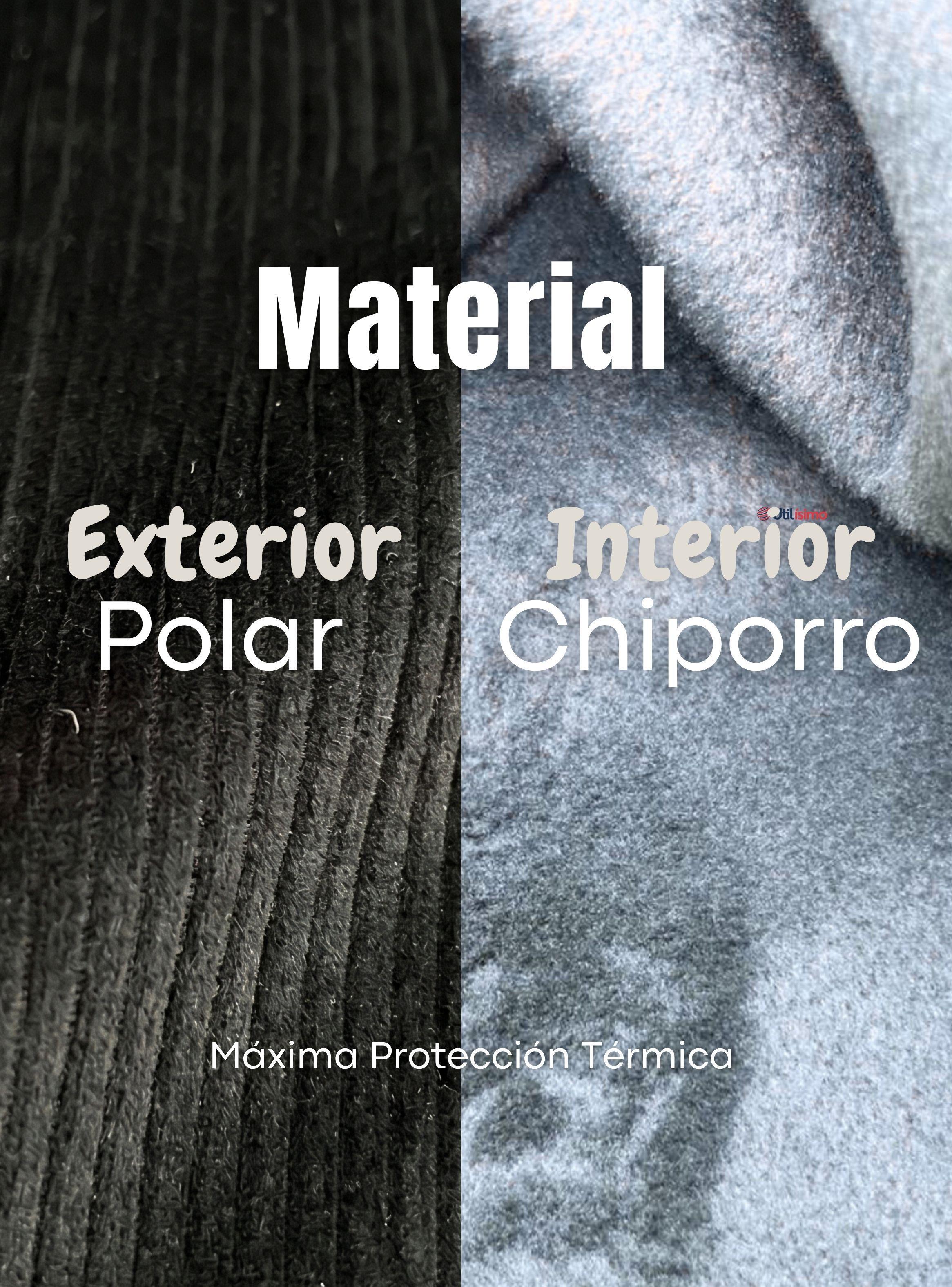 Pantalón Palazzo Polar Con Chiporro Niña Juvenil Calza Elasticada Térmica Color Negra-7