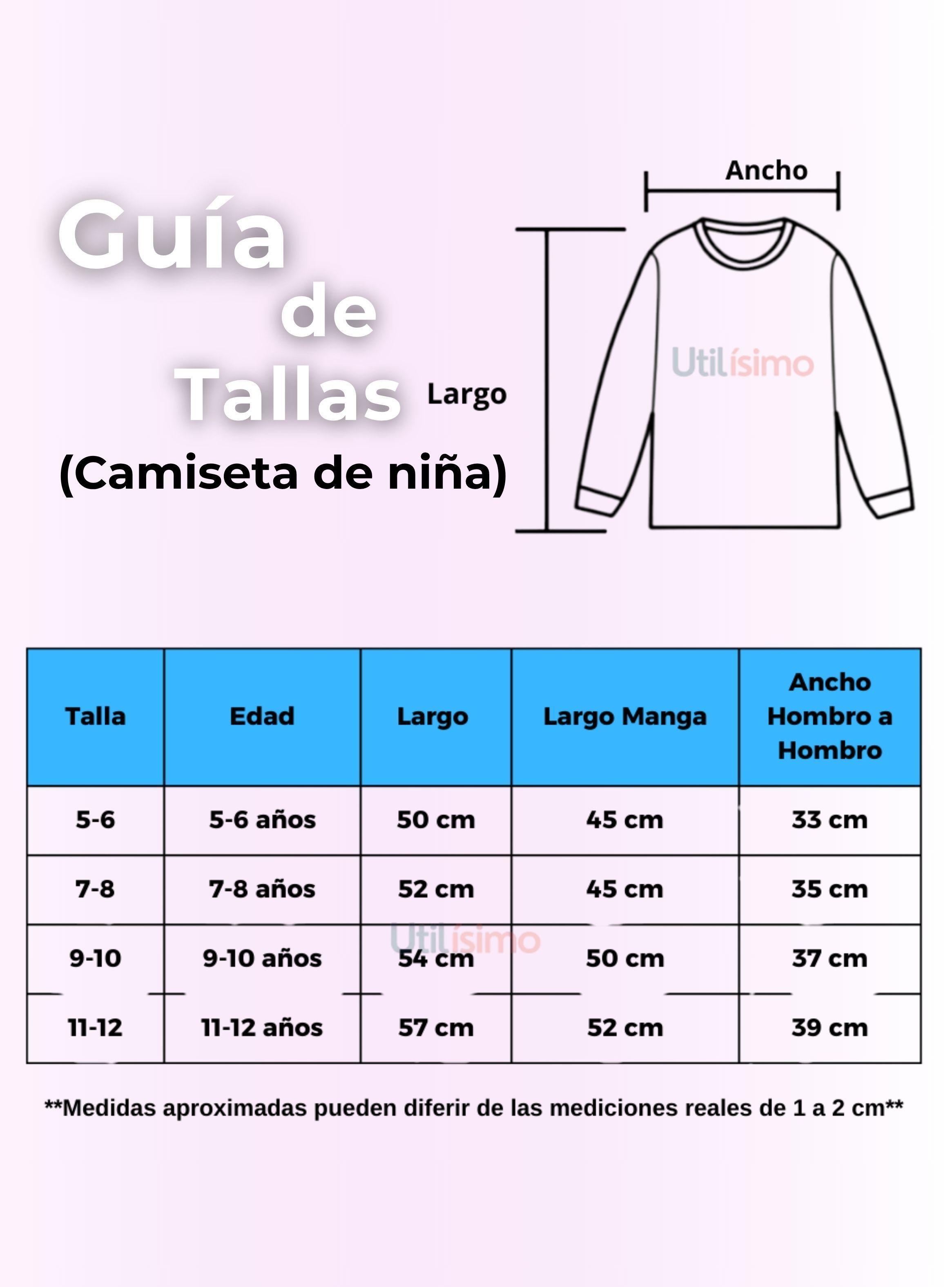 Camiseta Beatle Bambú Escolar Primera Capa Niña Polera Azul y Negro-2