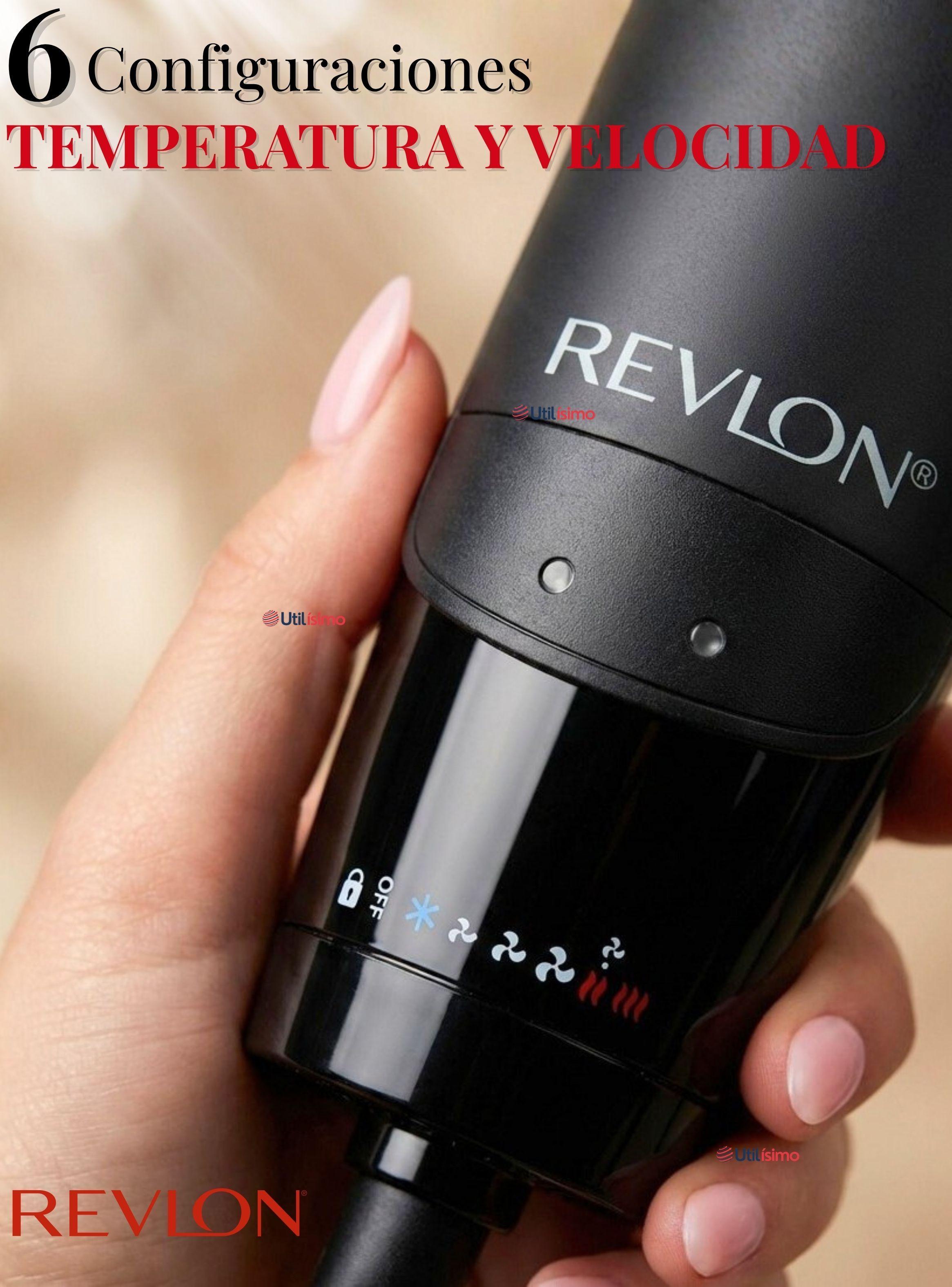 Secador Alisador de Revlon One-Step Pontencia de 1200w 2 En 1-5