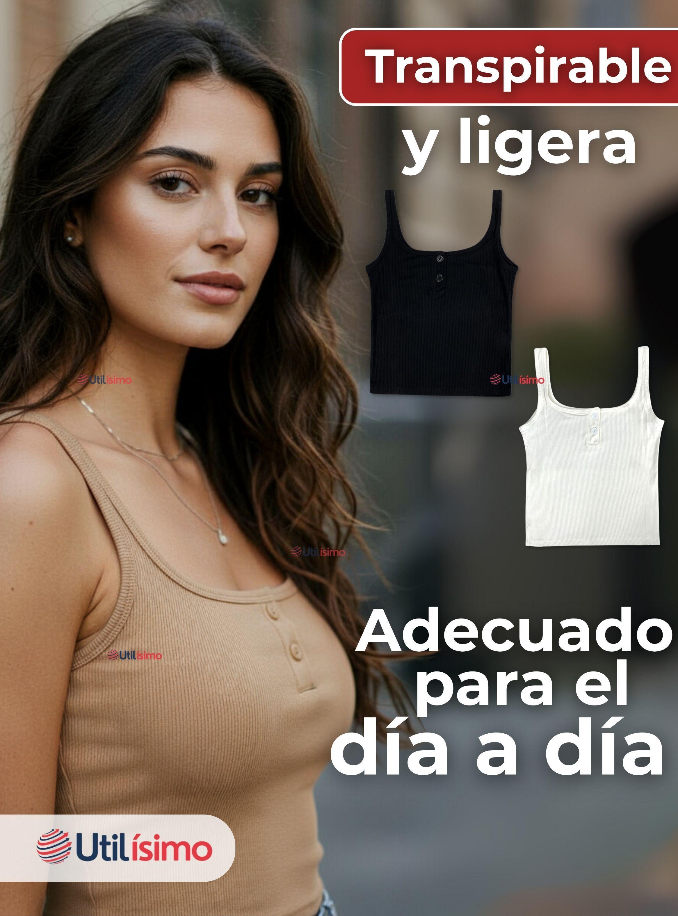 Camiseta Polera 100% Algodón Básica Lisa para Mujer en Colores Surtidos-4