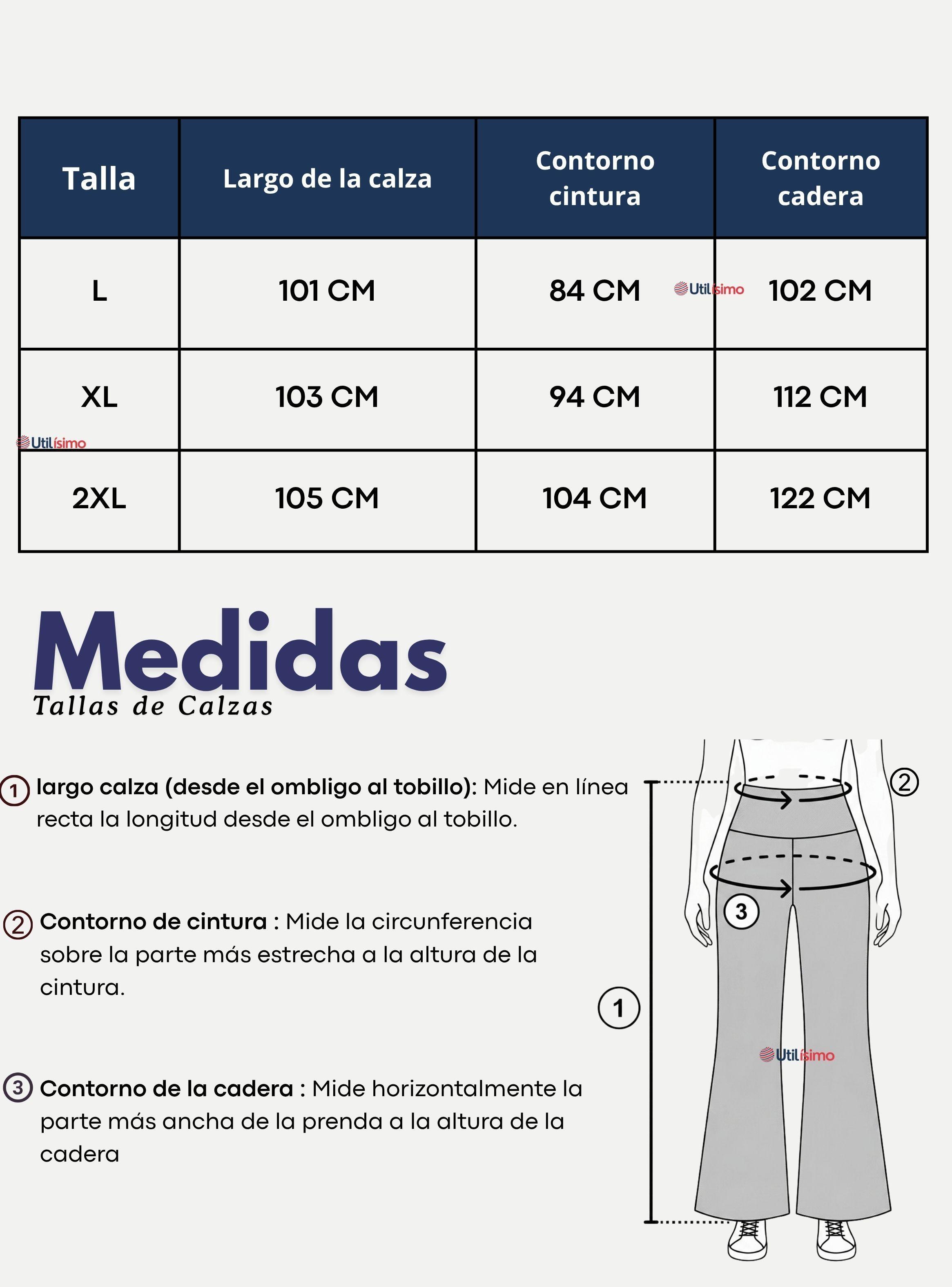 Calza Polar Con Chiporro Palazzo Mujer Elasticada Térmica Negro Jeans-4