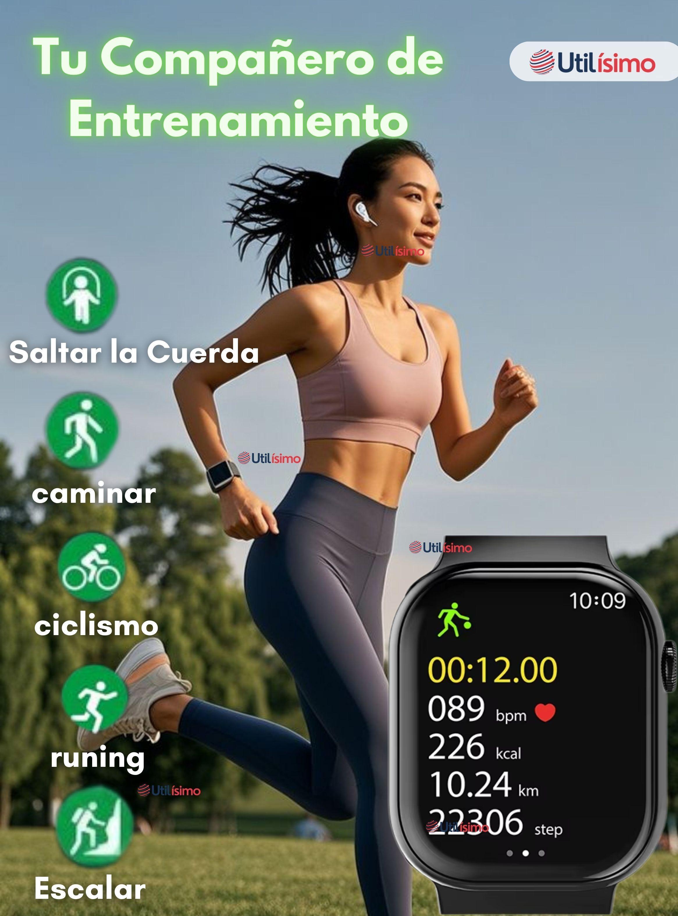 Smartwatch Vidvie SW1620 Reloj Inteligente Impermeable de Color Negro-4