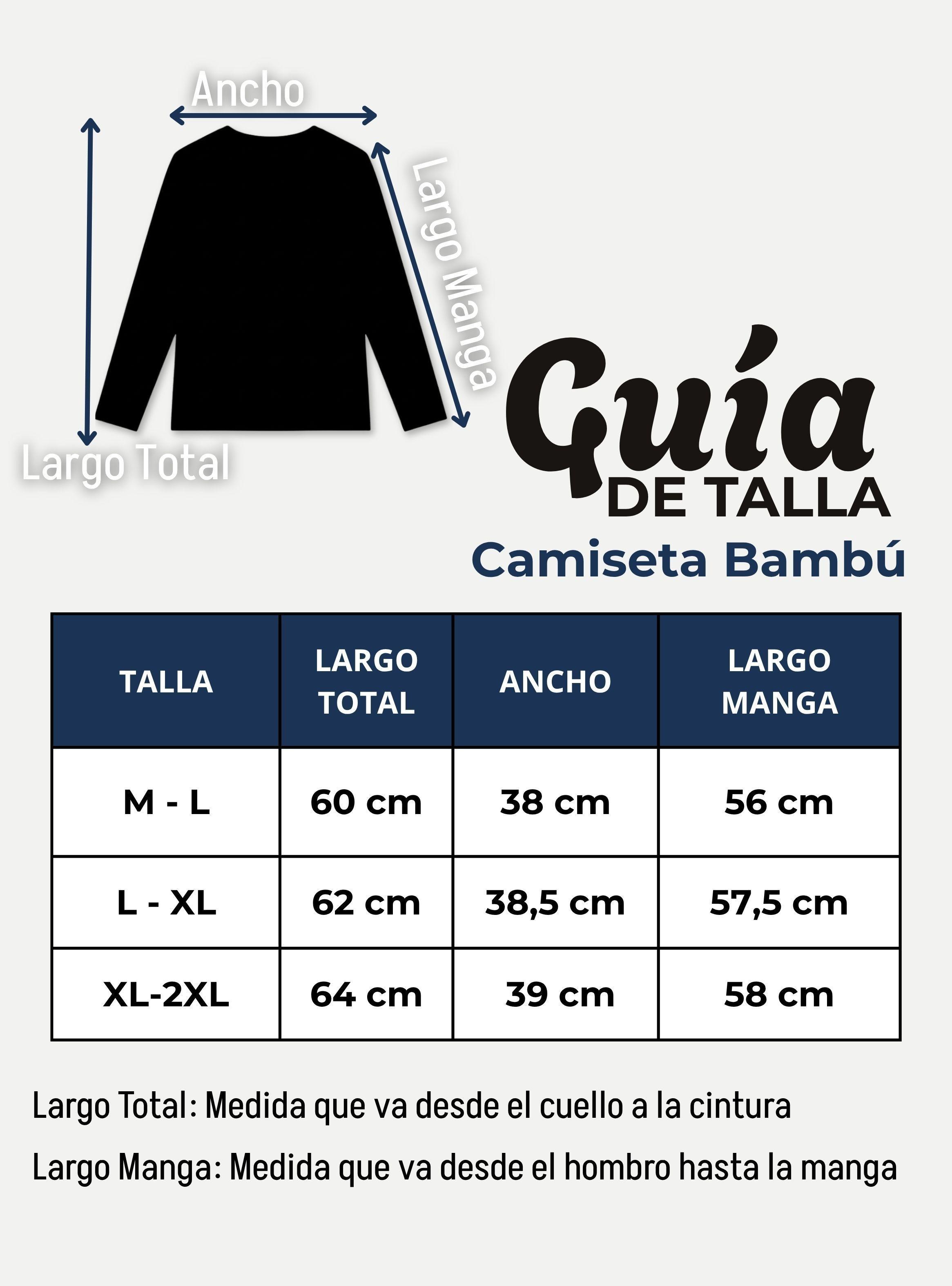 Pack 6 Camisetas Poleras Bambú Primera Capa Manga Larga Color Surtidos Mujer-3
