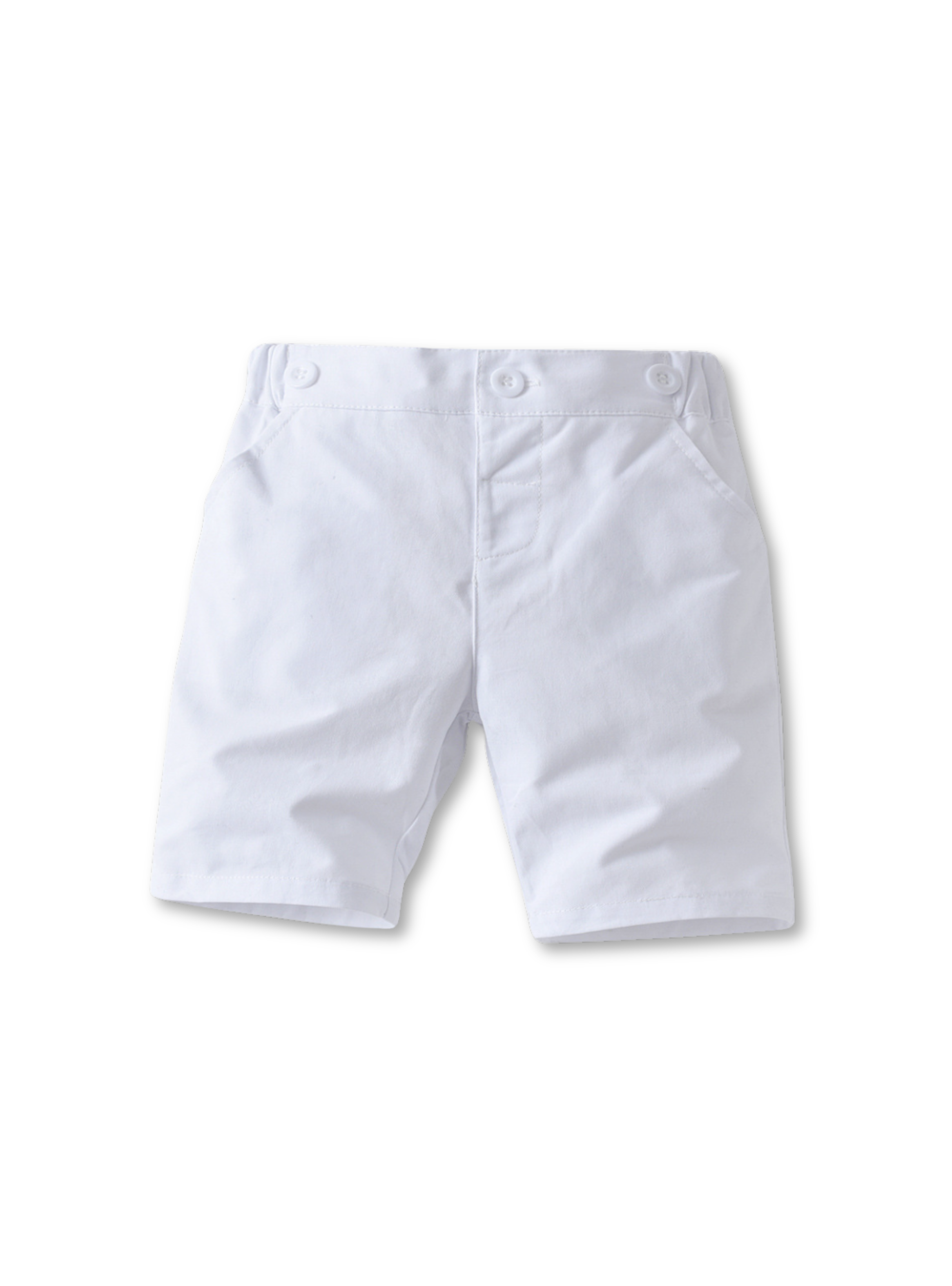 Conjunto de Vestir Niño Camisa Manga corta y Pantalón corto 9 meses a 4 años Blue Set-3