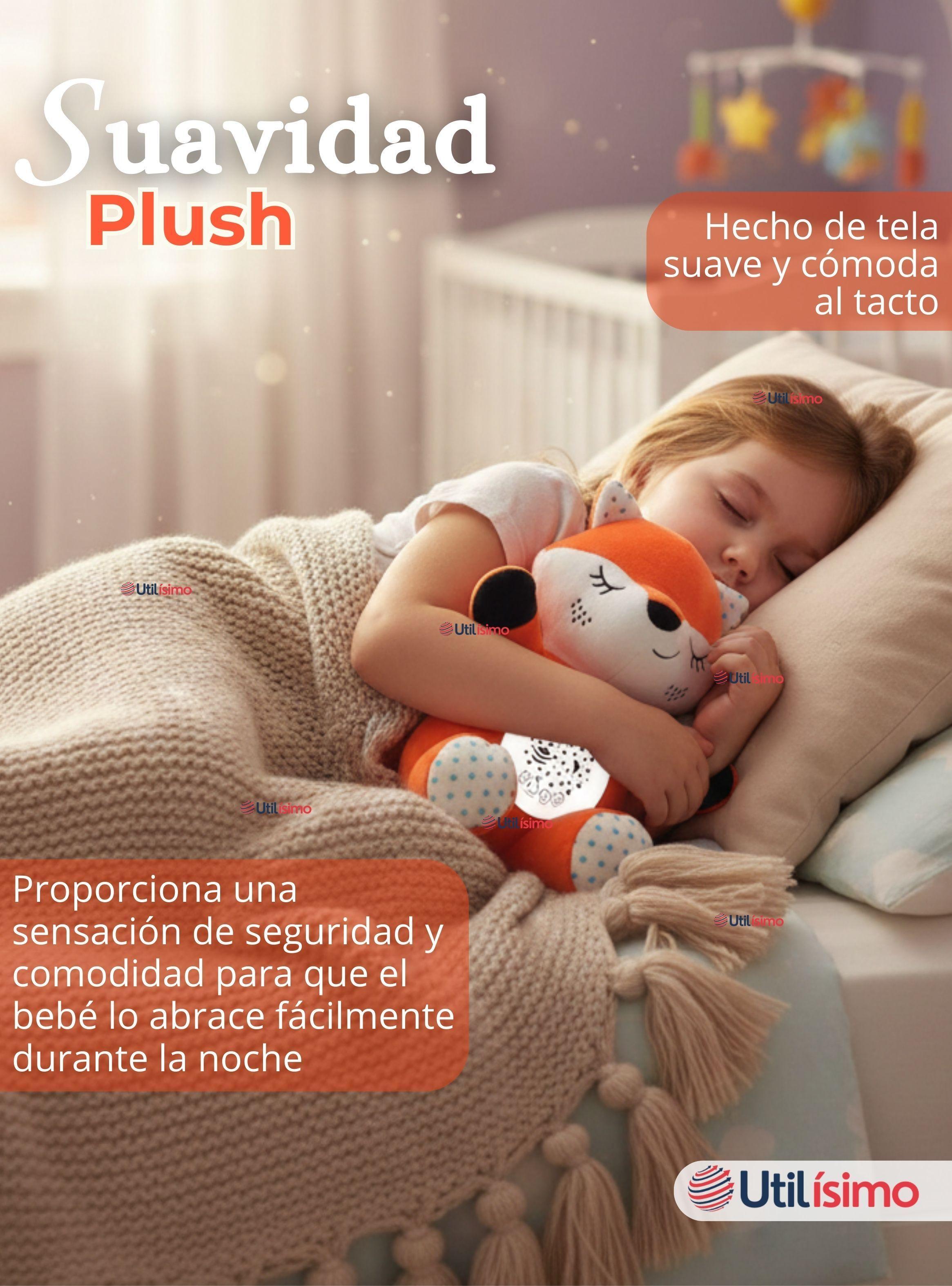 Peluche Zorro Espantacuco Con Luz Y Sonido Para Bebé Niño Niña-3