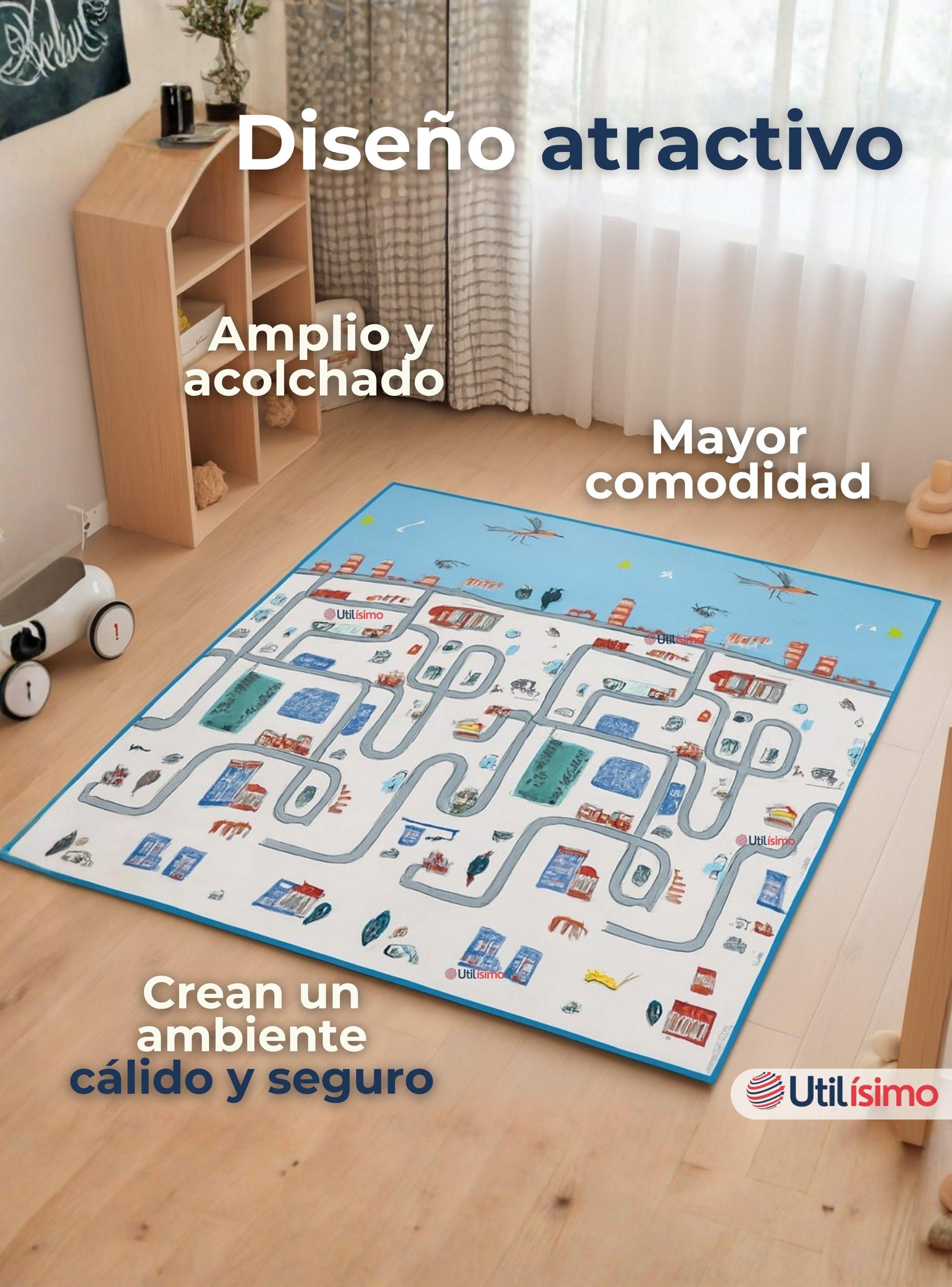 Alfombra de juegos para Niños y Bebe 200 cm -6