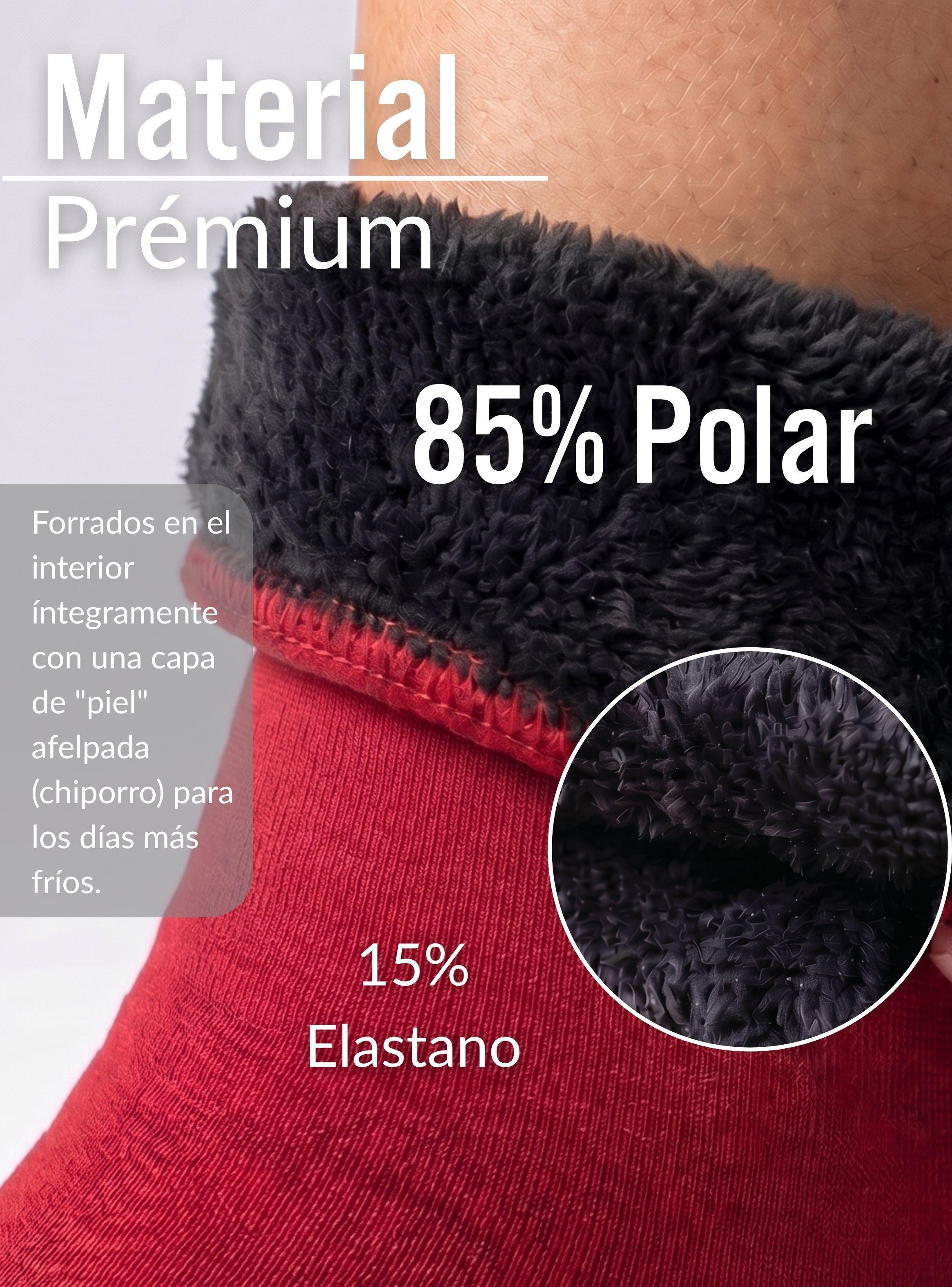 Pack 3 Calcetínes Chiporro Mujer Ultra Térmico Polar Invierno Color Surtido Unicolor-6