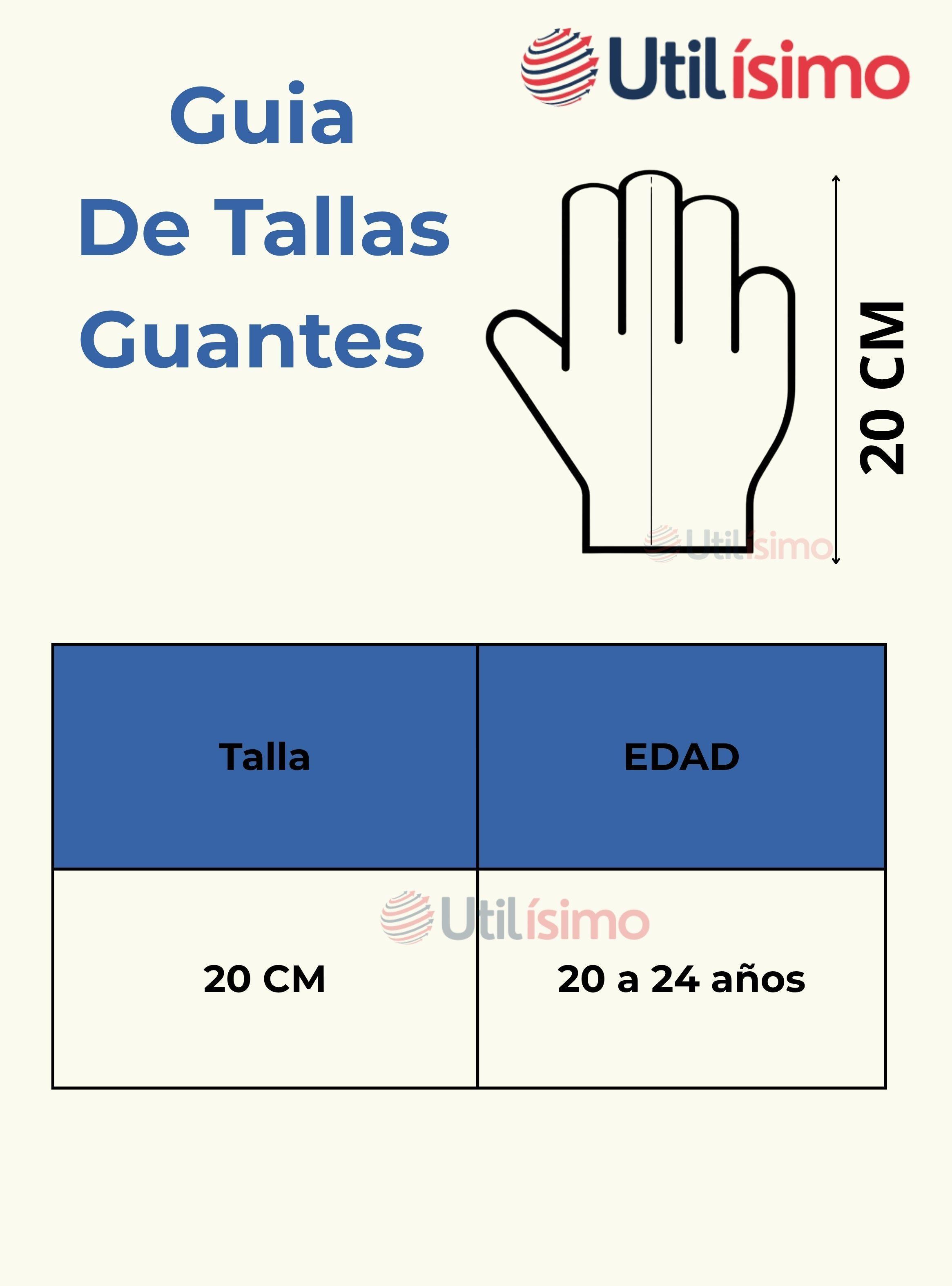 Guantes 20CM Táctil Lana Acrílica Adulto Colores Surtidos-2