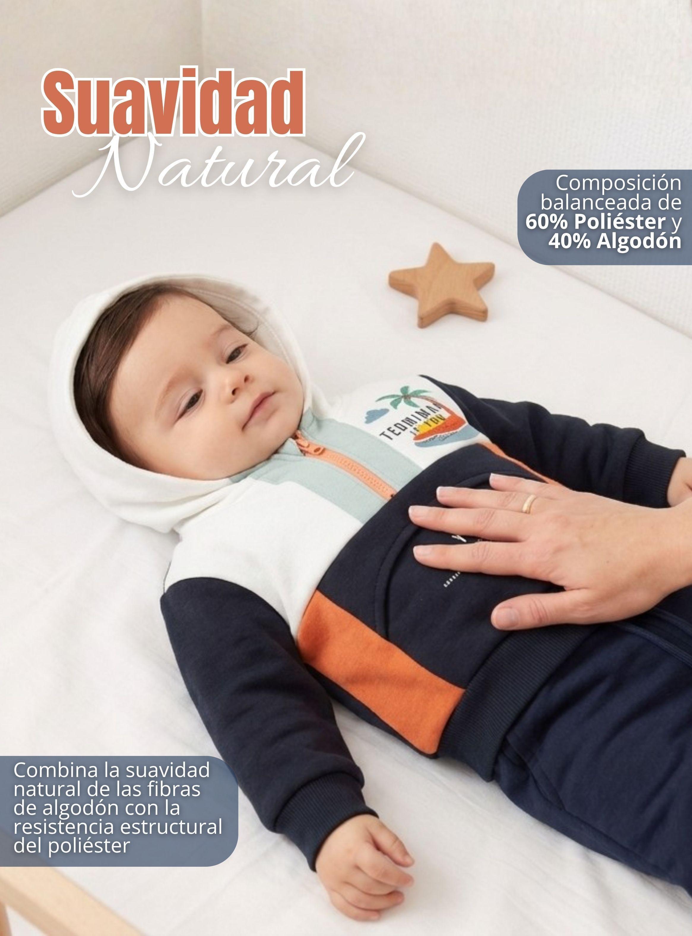 Conjunto Buzo Polerón de 2 Piezas Bebé Niño Tedmimak Adorable Child-5