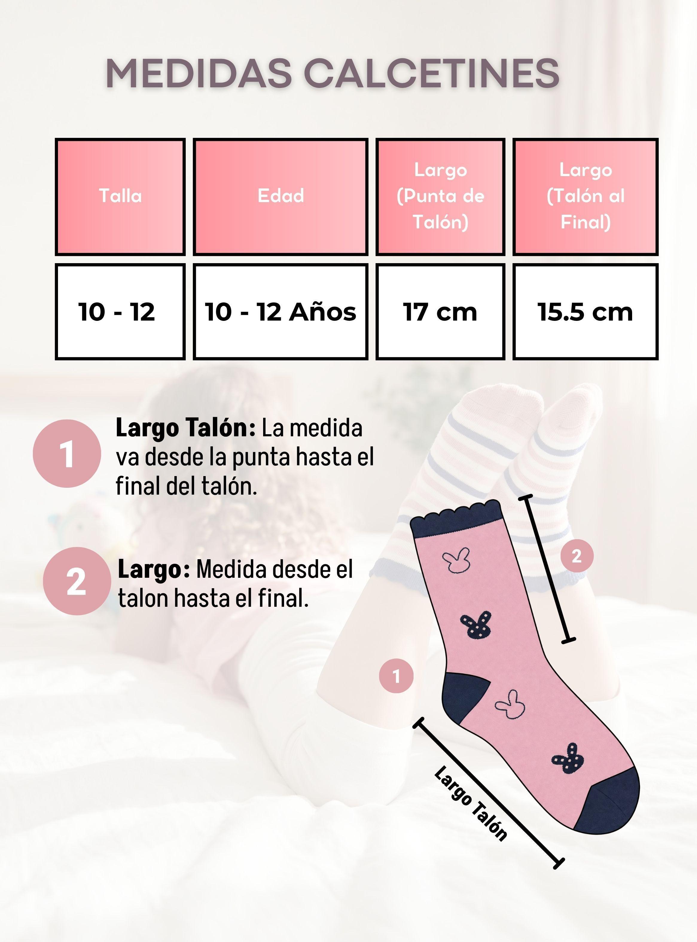 Pack 2 Pares Calcetines Niña Toalla Térmicos Suaves Colores Surtidos-3