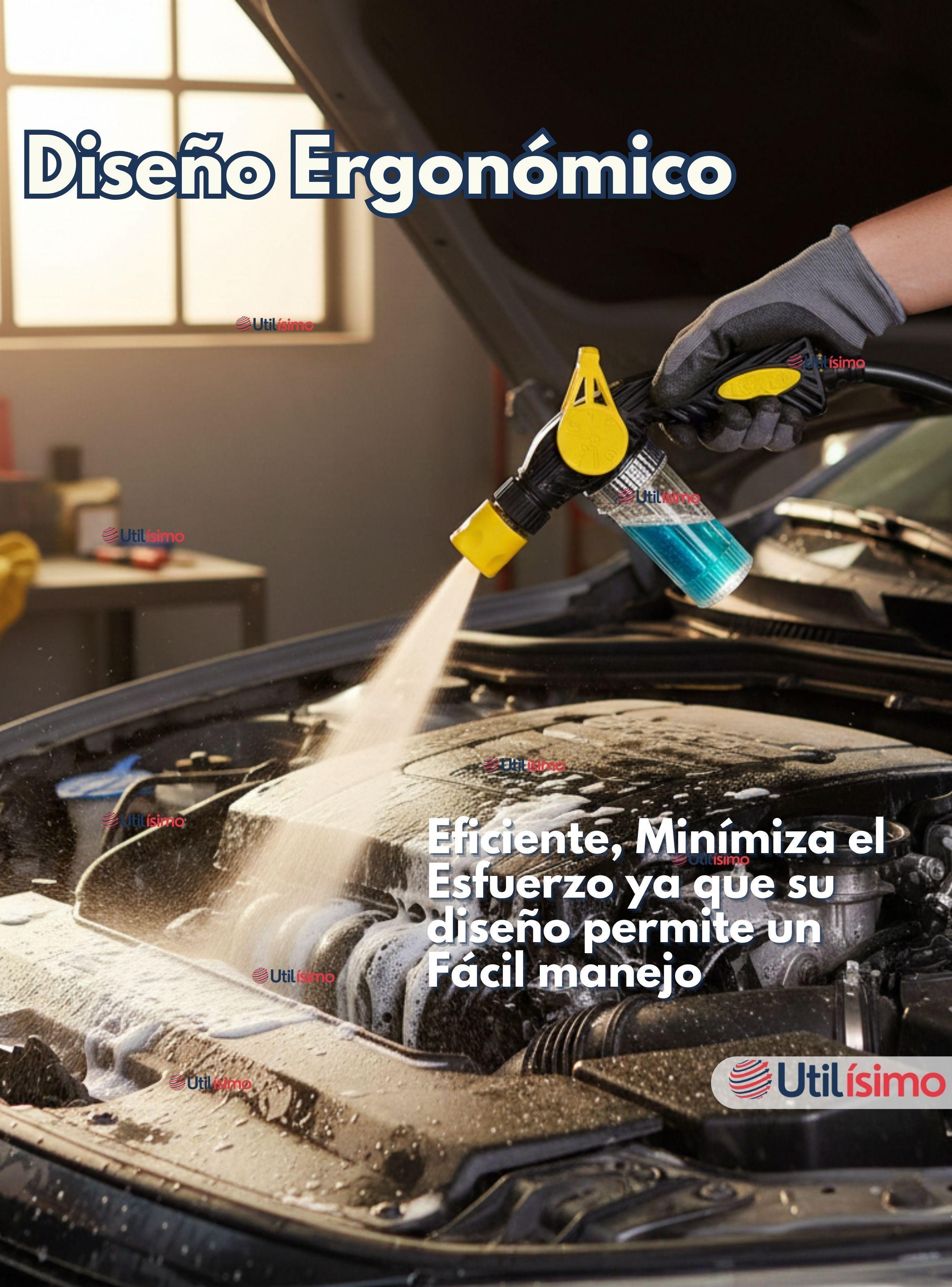 Pistola de Riego con Dispensador Pulverizador de Espuma-3