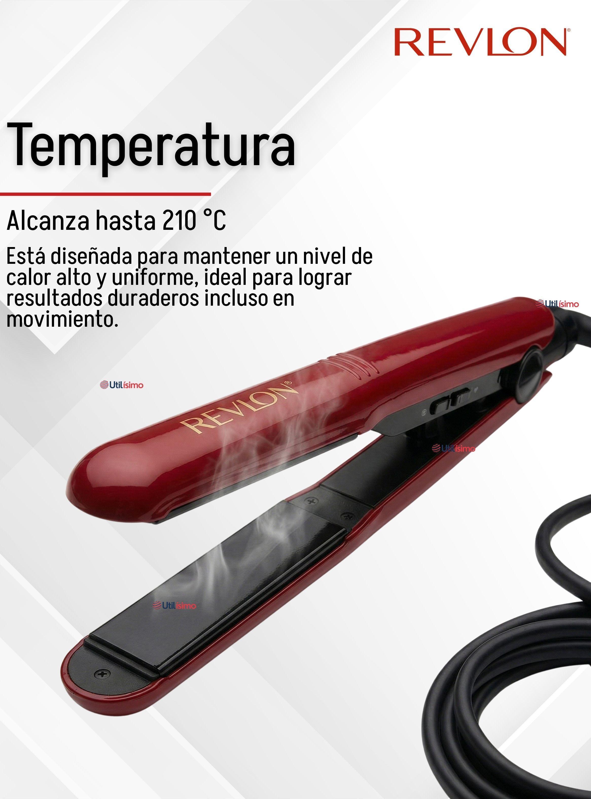 Set Secador y Plancha Alisadora Portátil Revlon Potencia 2000W -6