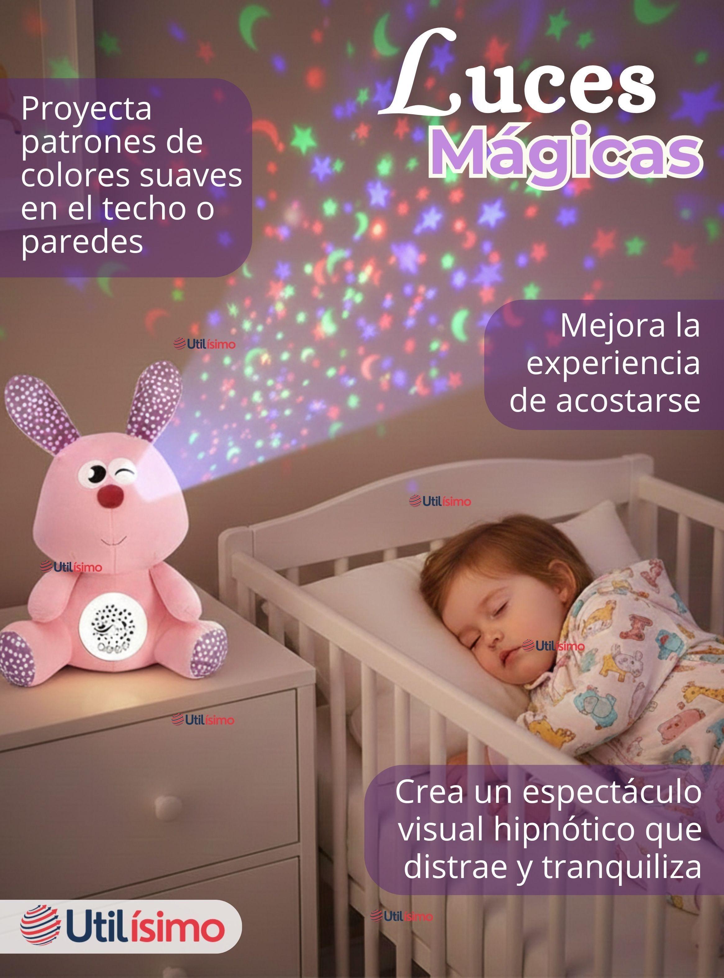 Peluche Conejo Espantacuco Con Luz, Sonido Para Bebé Niño Niña-5