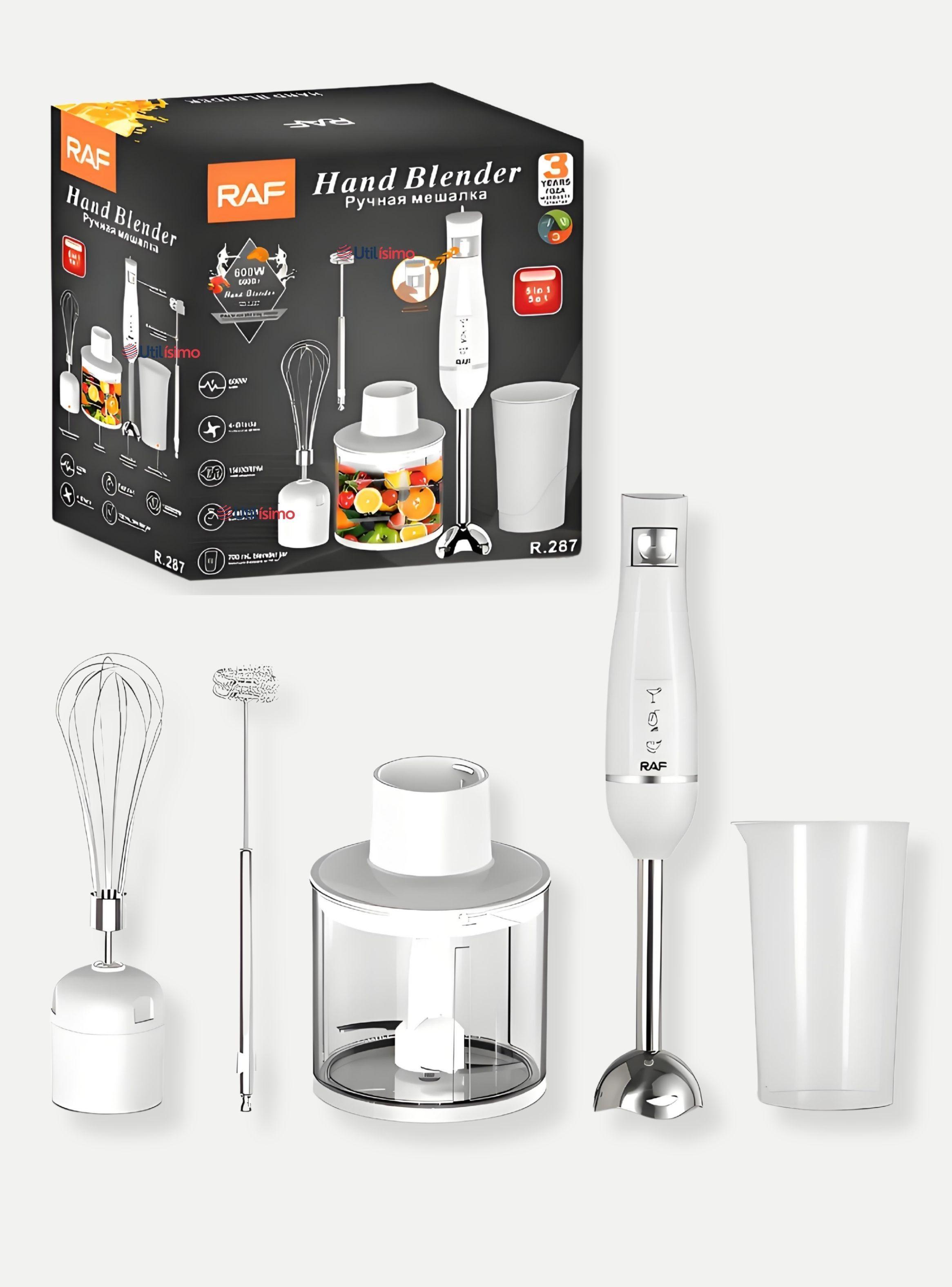  Batidora De Inmersión con Accesorios 600W de Potencia -1