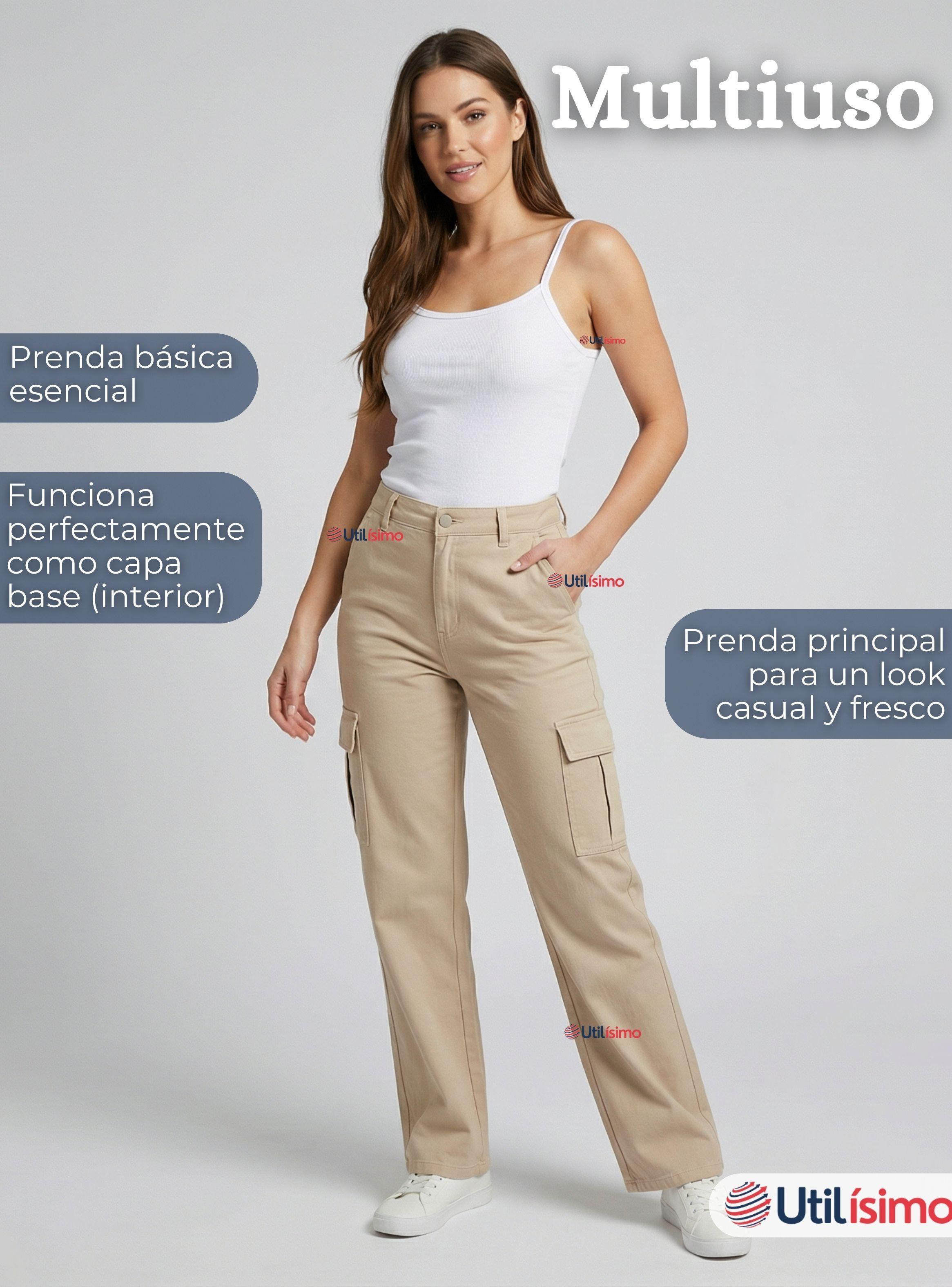 Camiseta Polera Pabilo Básica Lisa Transpirable Mujer de Colores Surtidos-7