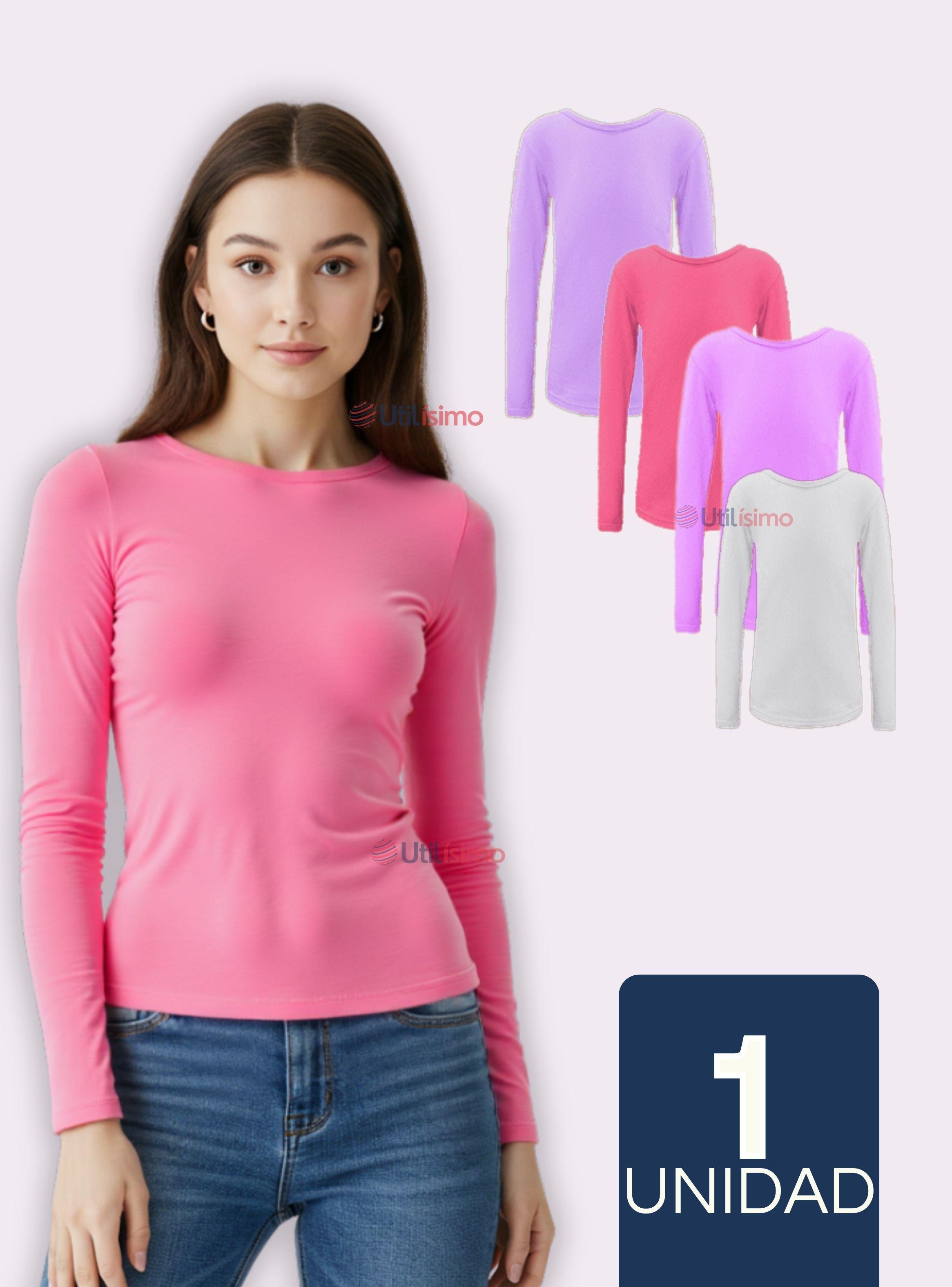 Camiseta Cuello Redondo Polar juvenil Colores Surtidos-0