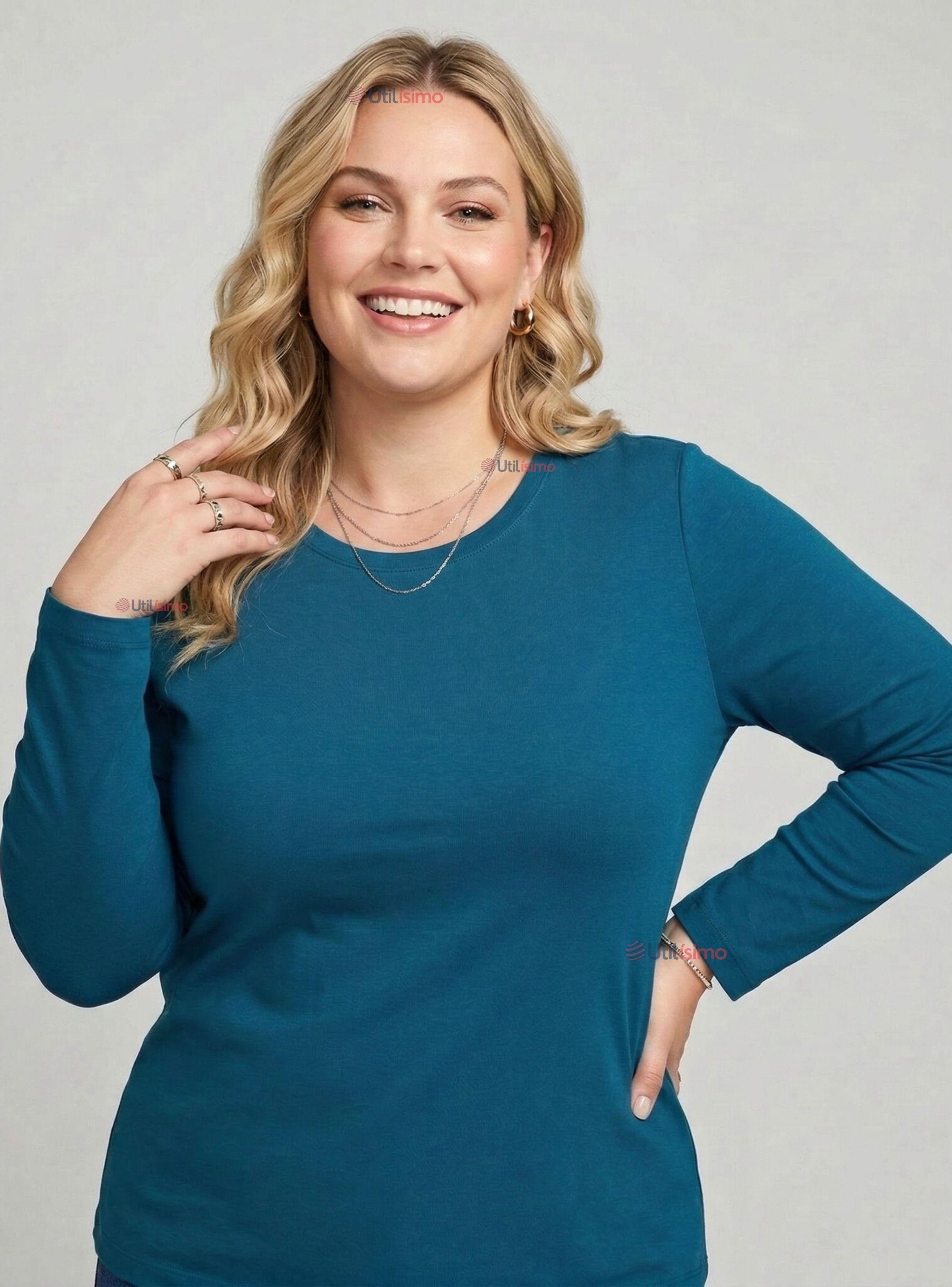 Pack 6 Camisetas Poleras Polar Primera Capa Manga Larga Colores Surtidos de Mujer-0