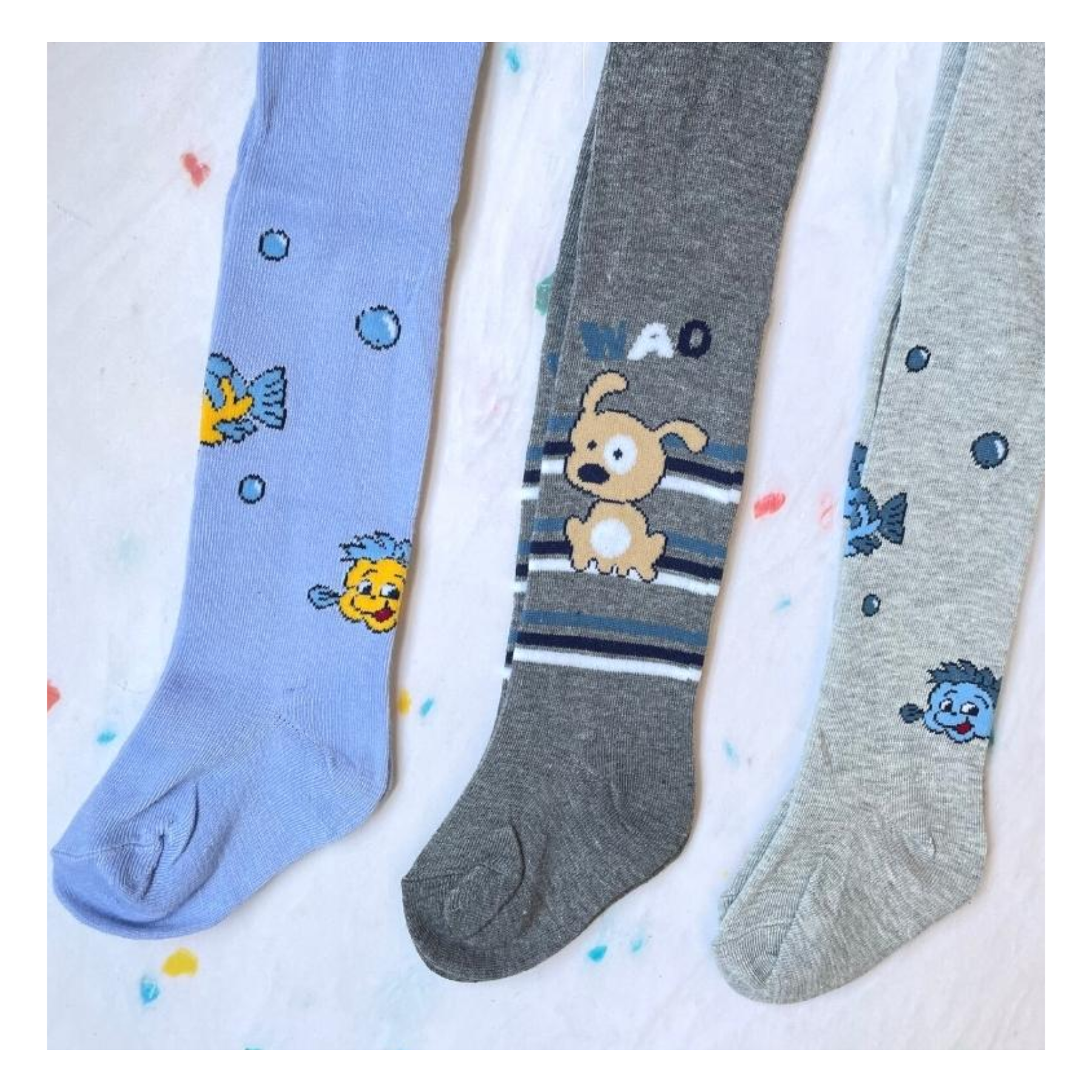 Pack 5 Pantys Primera Capa Invierno Niño Surtido-3