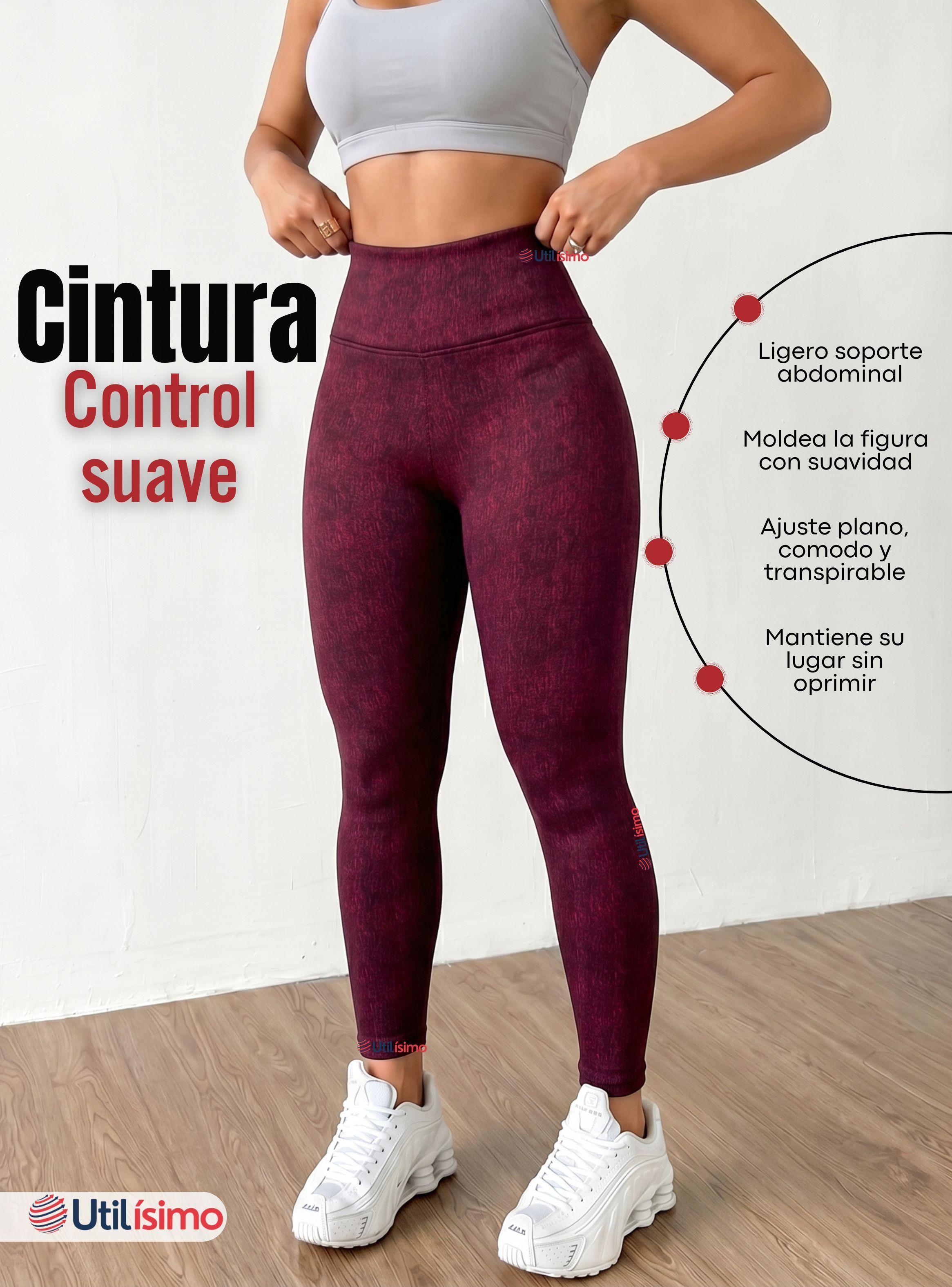 Calza Polar Con Chiporro Térmica Mujer Elásticada Color Burdeo Jeans-6