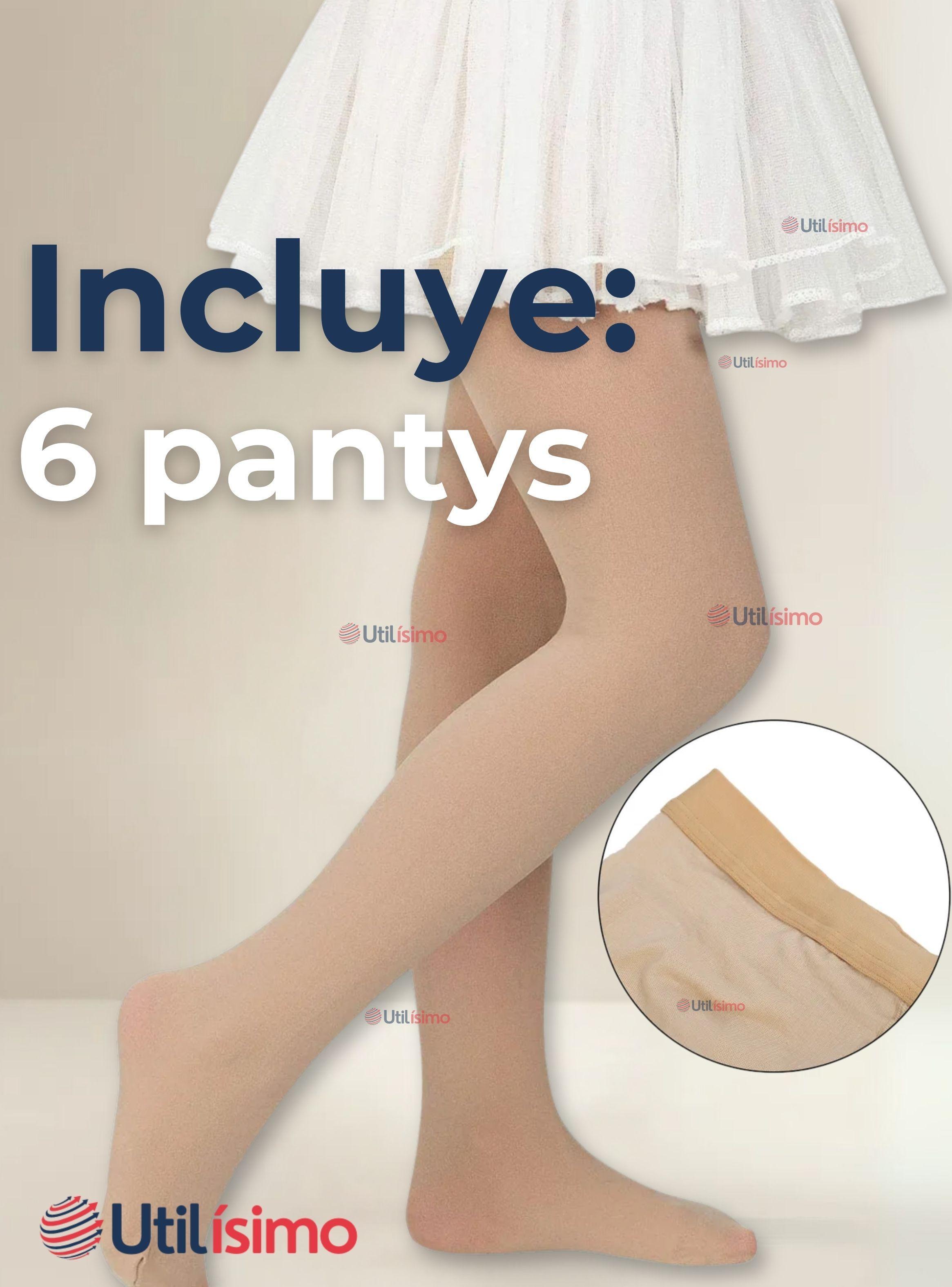 Pack 6 Panty Primera Capa Ballerina Color Piel Para Niñas Fiestas Patrias-3