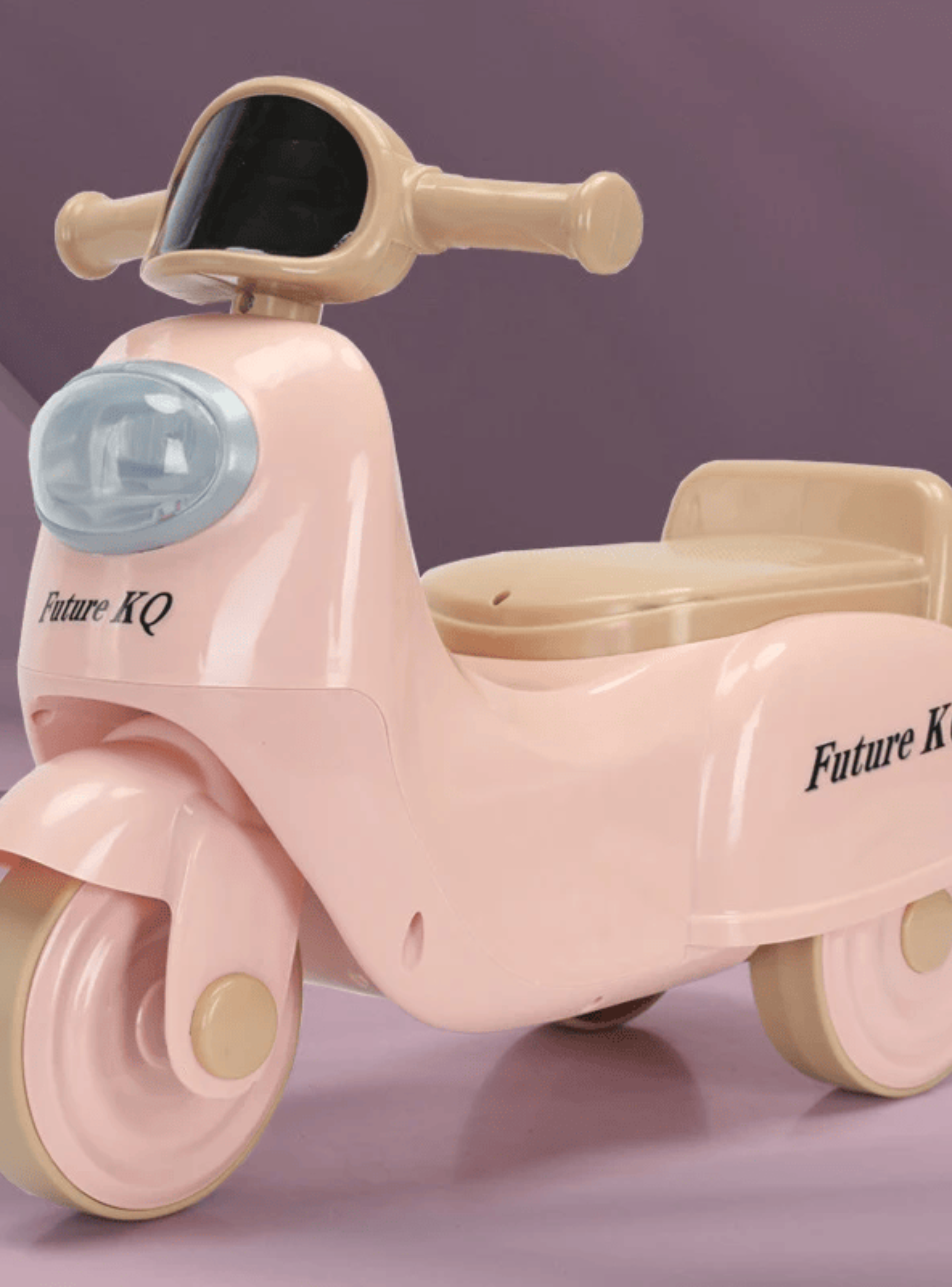 Scooter Moto Infantil con Luz y Sonido Niño Niña Rosa de 1 a 5 años-4
