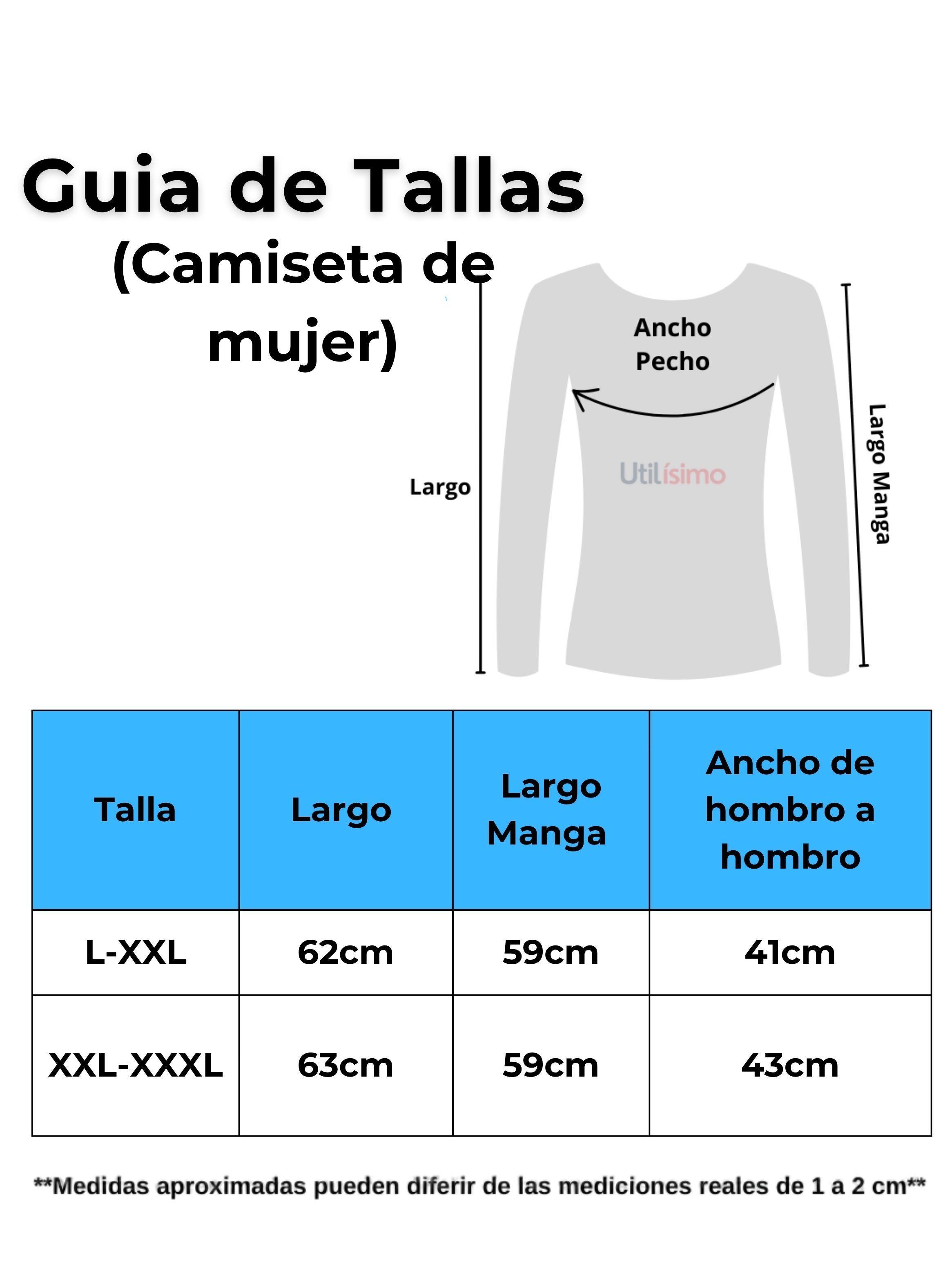 Pack 6 Camiseta Polar Manga Larga Primera Capa Mujer Polera Colores Surtidos-2