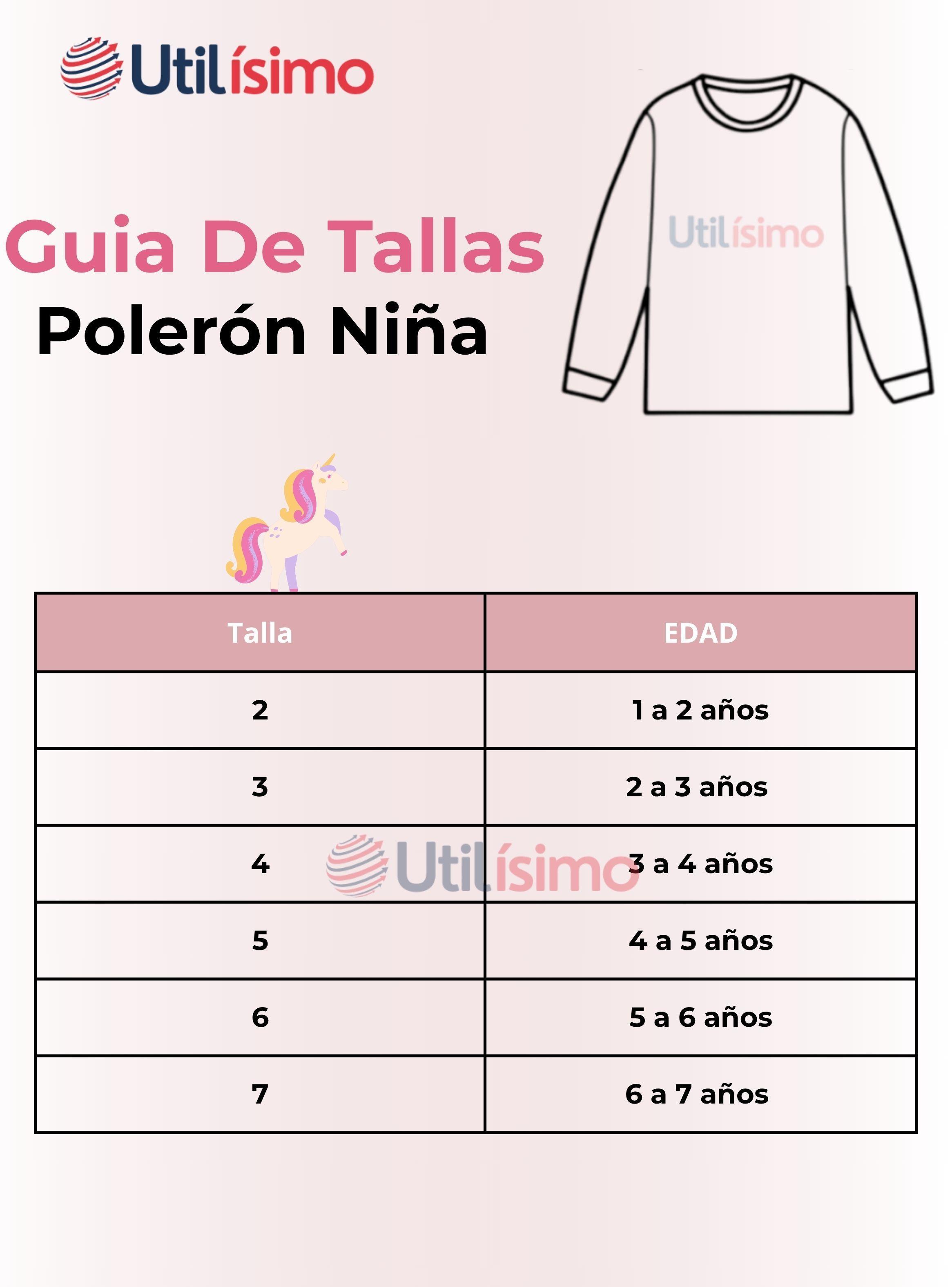 Polerón Algodón Cuello Redondo Niñas Fucsia Unicornio-2