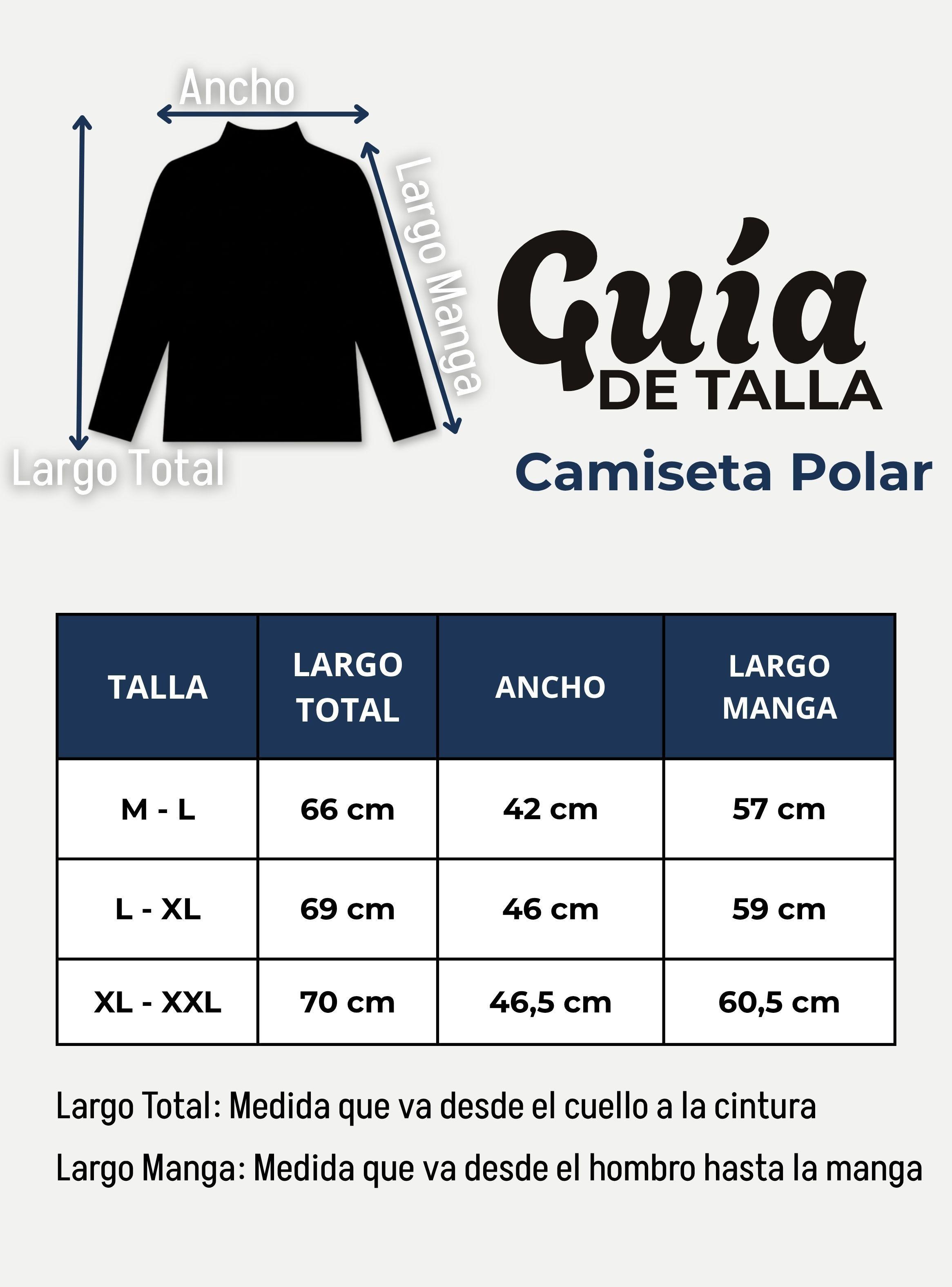 Camiseta Polera Polar Primera Capa Cuello Beatle Mangas Larga Colores Surtidos Hombre-4