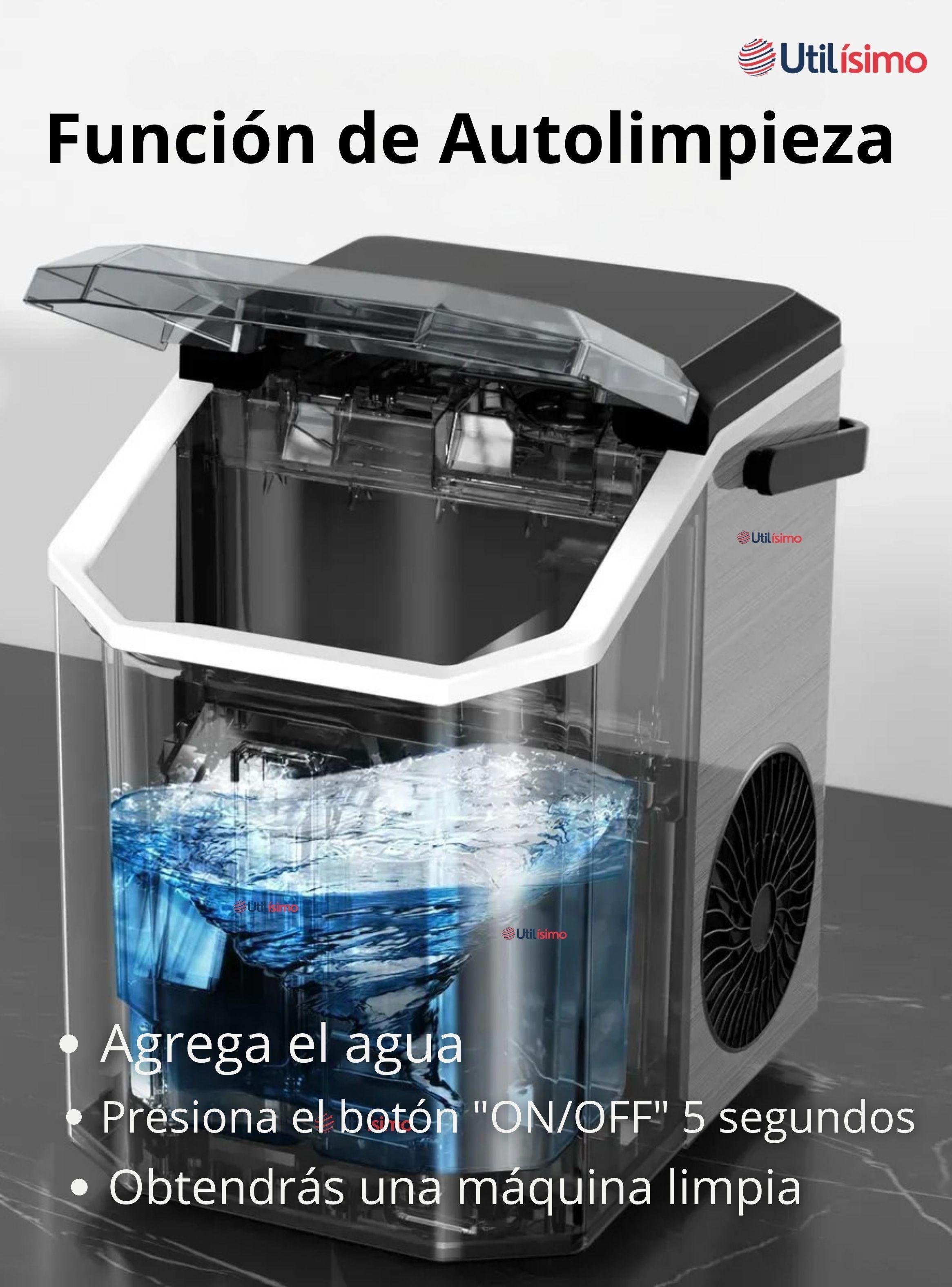 Maquina De Hielo Portátil y Potente para Hogar Premium-5
